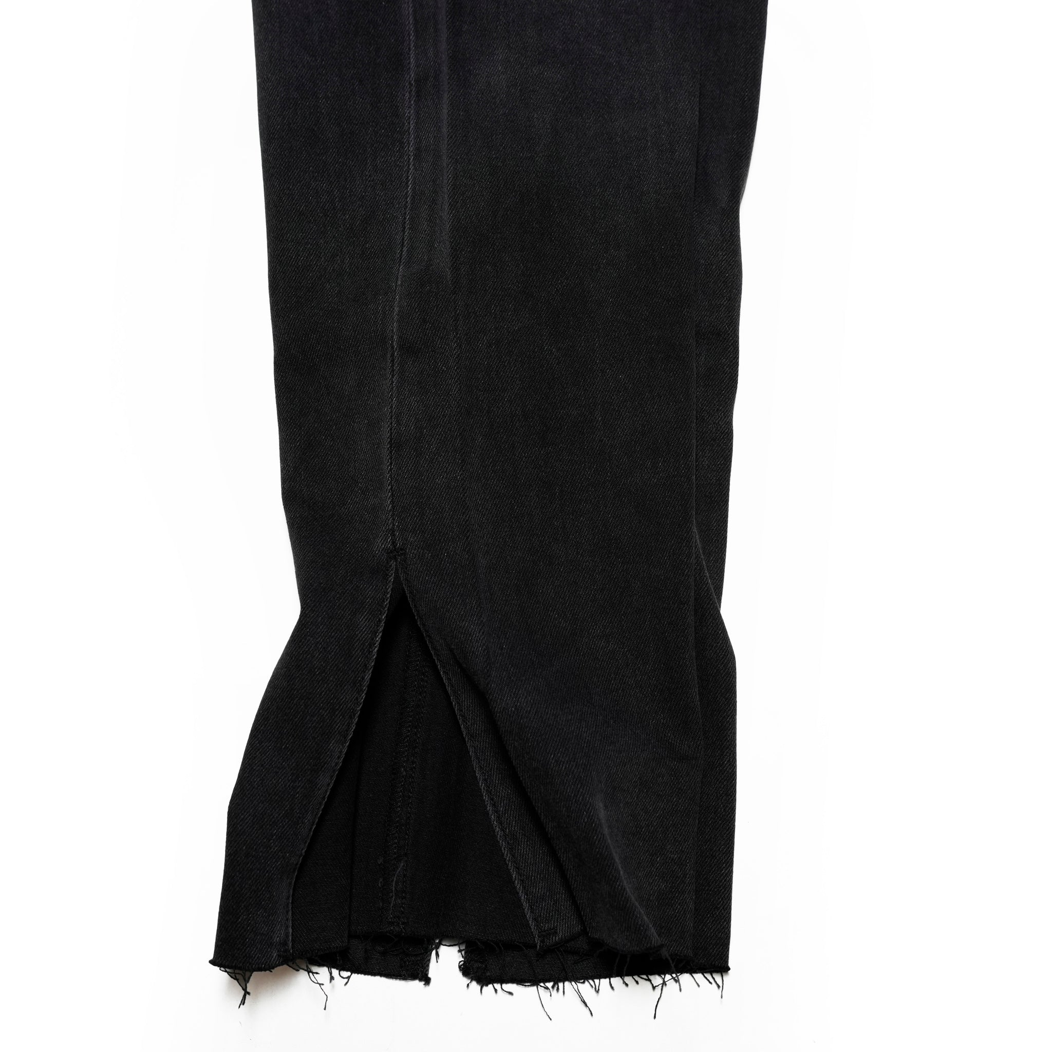 26666_FADED BLACK | FADED BLACK LOW SLUNG STRAIGHT LEG MID WAIST DENIM BILLIE JEANS | Color:Faded Black【ONE TEASPOON_ワンティースプーン】