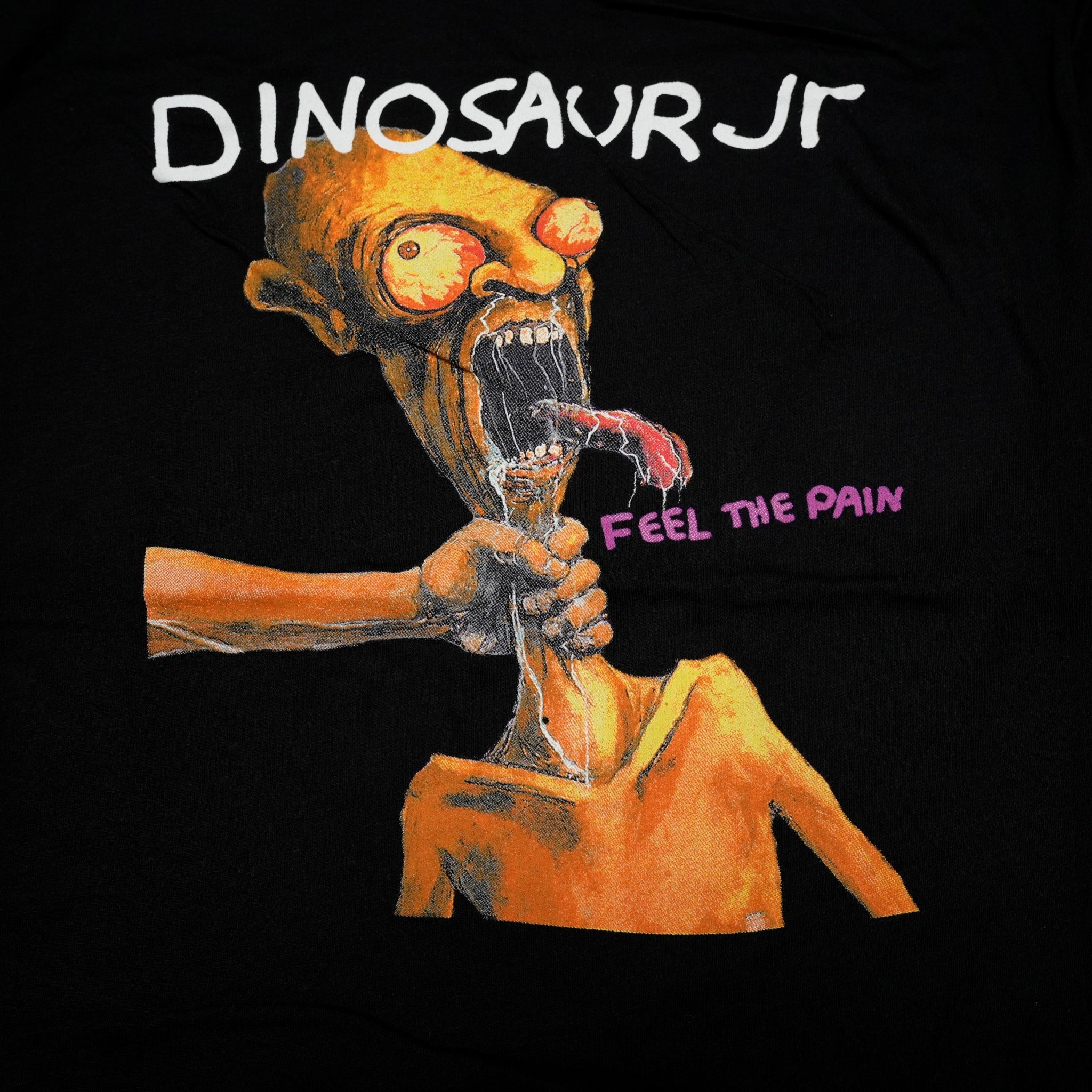 Dinosaur Jr. Feel the Pain T-shirt【Kung Fu Inc】【ネコポス選択可能】