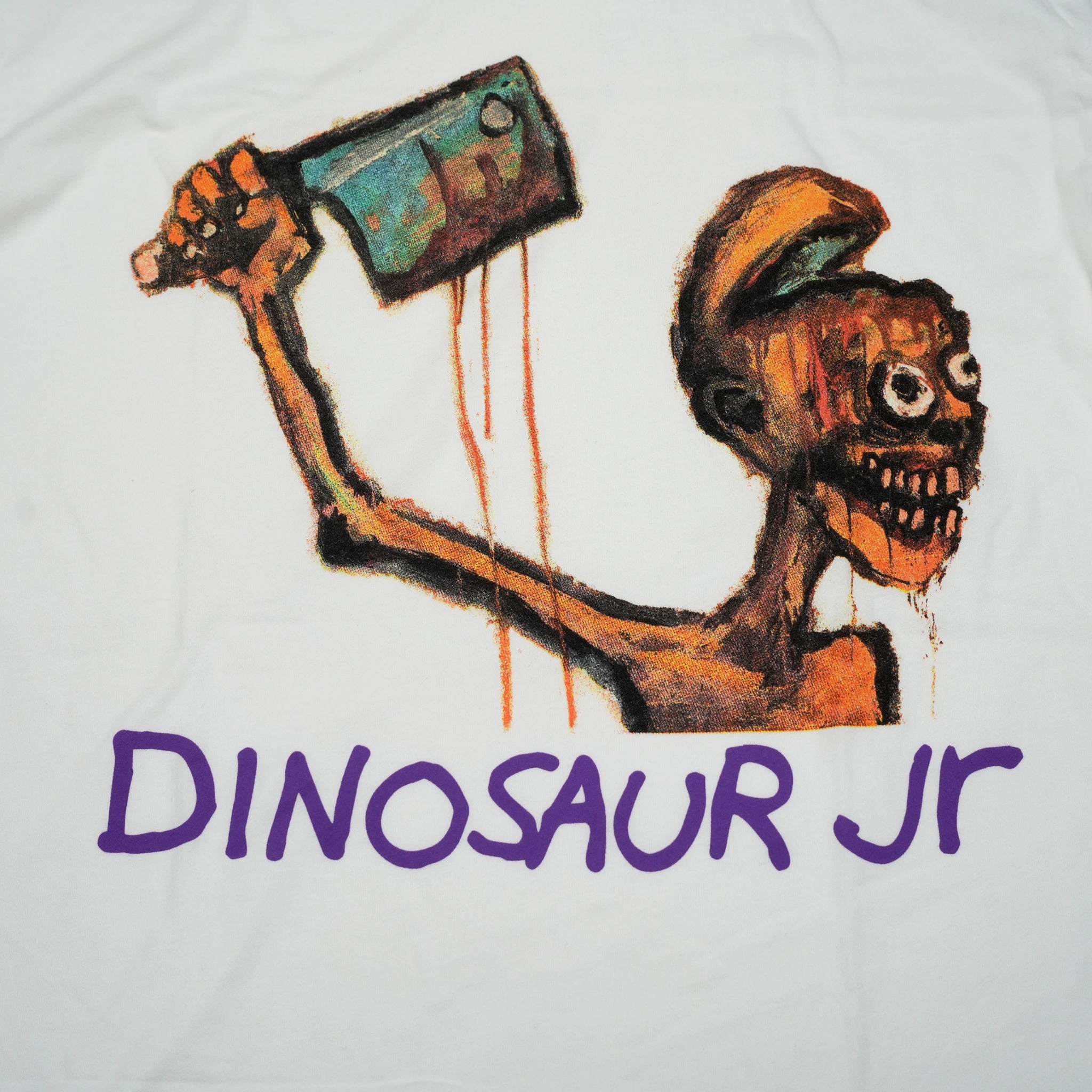 Dinosaur Jr. Start Choppin' T-shirt【Kung Fu Inc】【ネコポス選択可能】