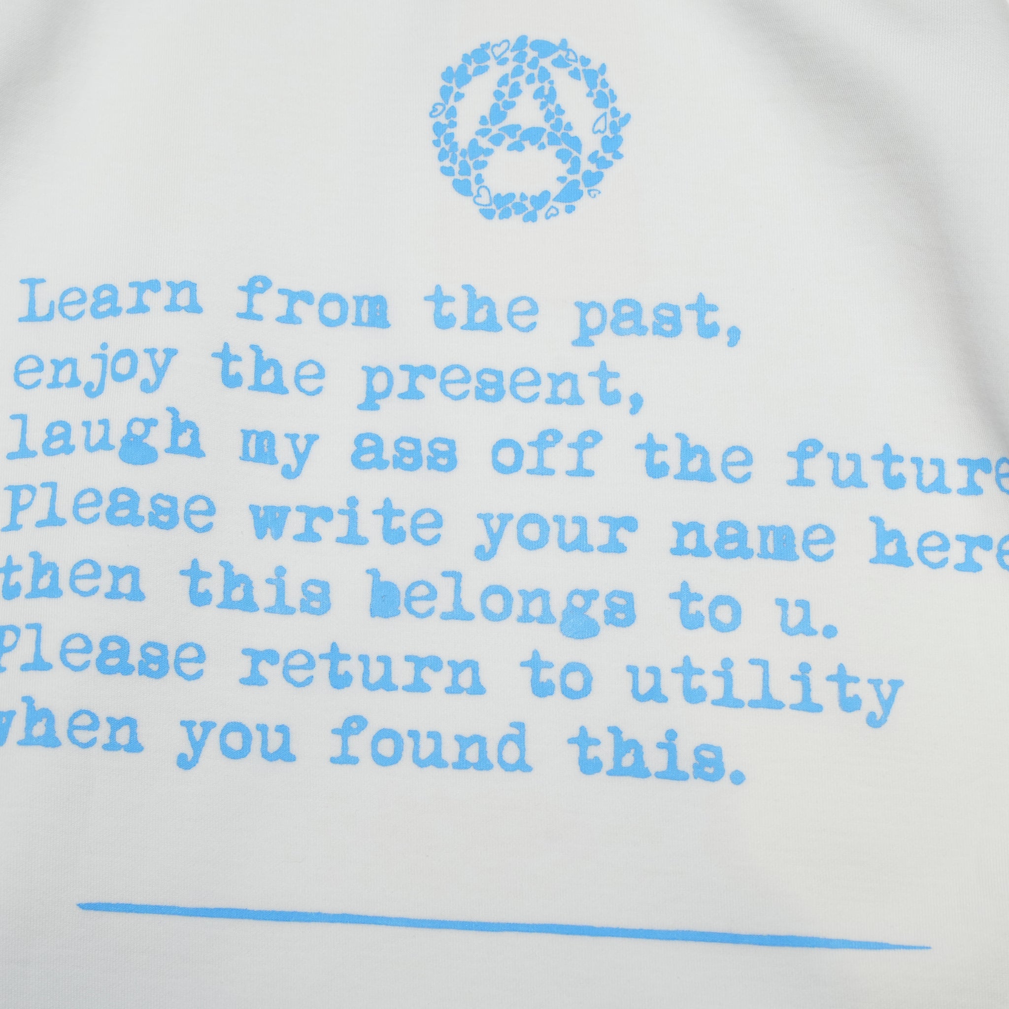 efite-20 | Zip sleeve s/s Tee | Color:White【EFFECTEN_エフェクテン】【archive】