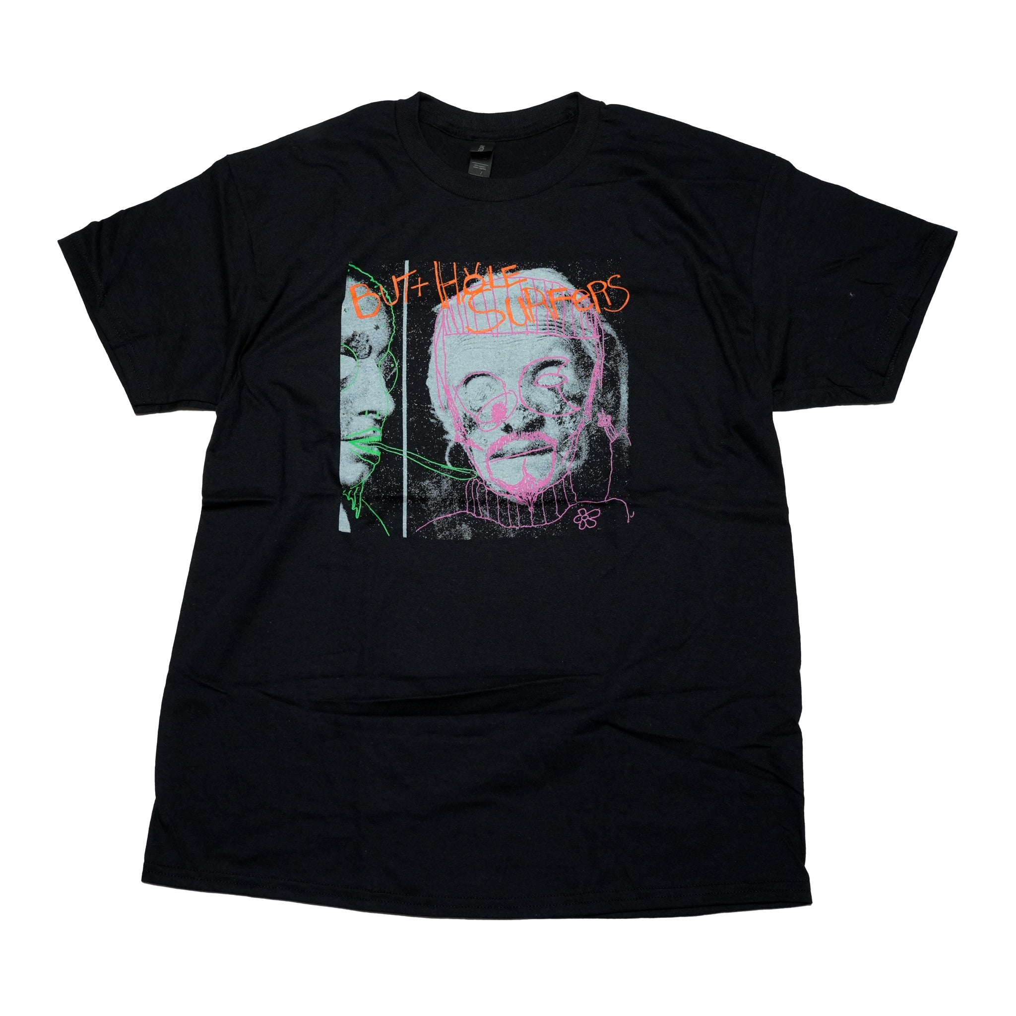 Butthole Surfers Psychic Powerless (Black) T-shirt【Kung Fu Inc】【ネコポス選択可能】【archive】