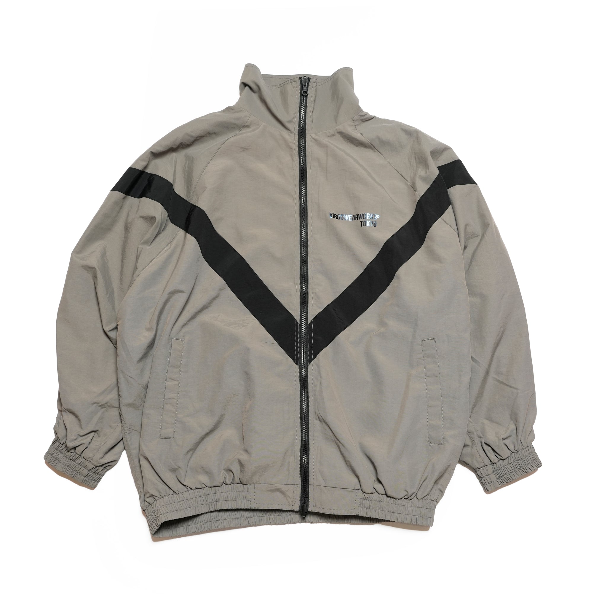 「リバーシブル裏面 IPFUモチーフ スポーティーデザイン グレー」