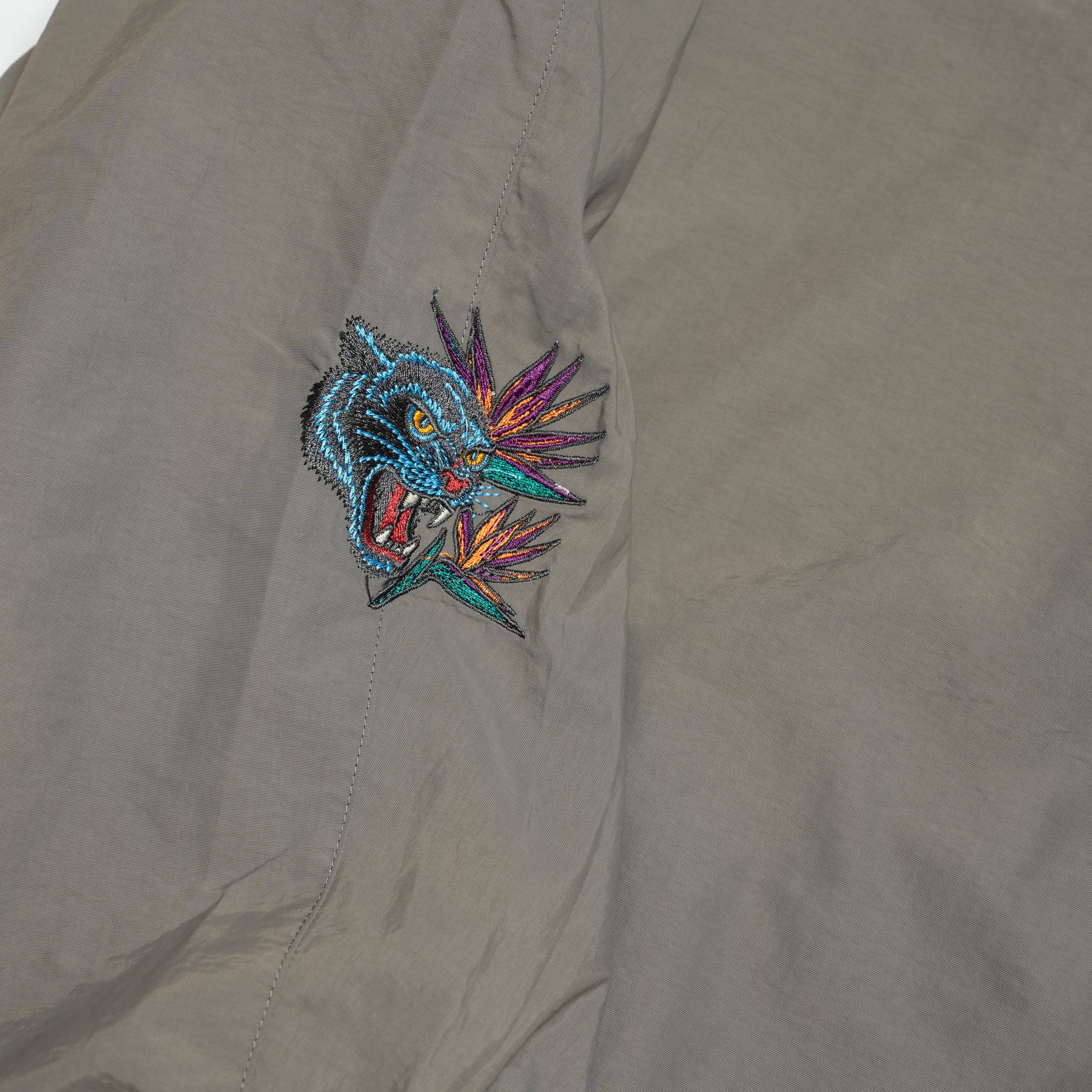 VG-JKT-390 | FLORA PANTHER REVERSIBLE JACKET | Gray【VIRGOwearworks_ヴァルゴウェアワークス】