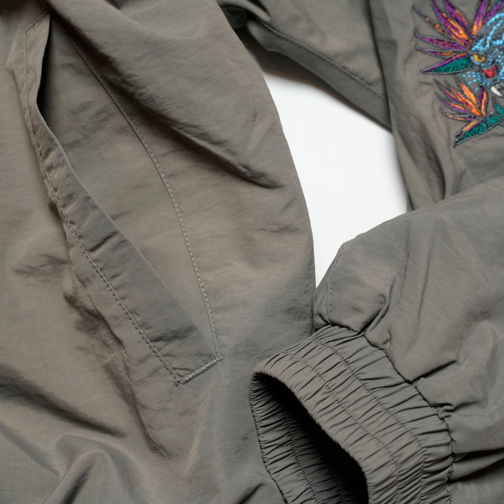 VG-JKT-390 | FLORA PANTHER REVERSIBLE JACKET | Gray【VIRGOwearworks_ヴァルゴウェアワークス】