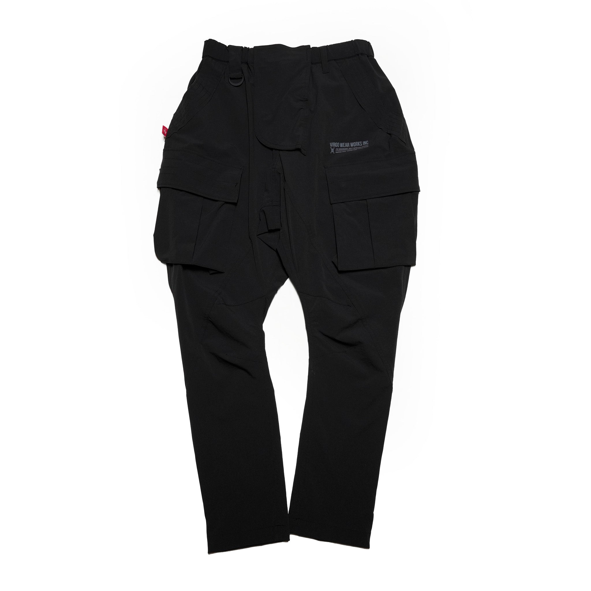 VG-PT-432_black | Grapping cargo {CORDURA} | Black【VIRGOwearworks_ヴァルゴウェアワークス】【archive】