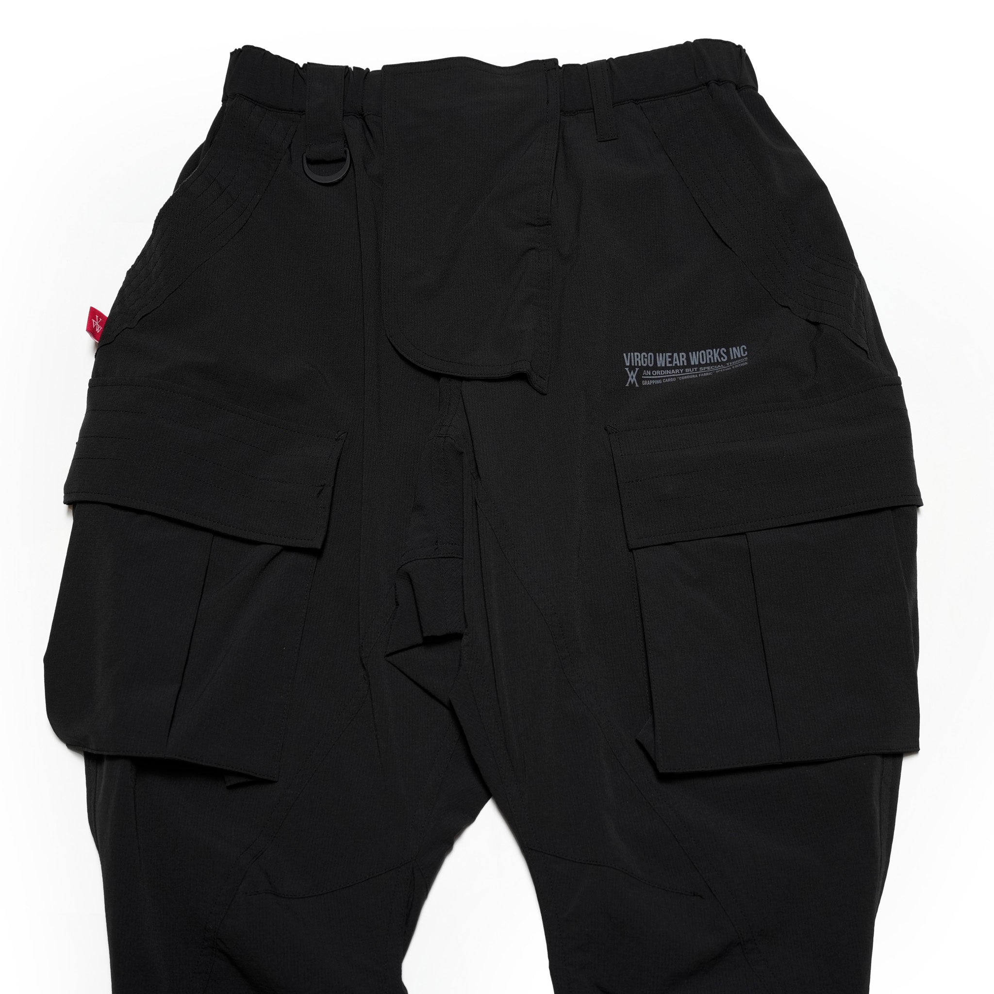 VG-PT-432_black | Grapping cargo {CORDURA} | Black【VIRGOwearworks_ヴァルゴウェアワークス】【archive】