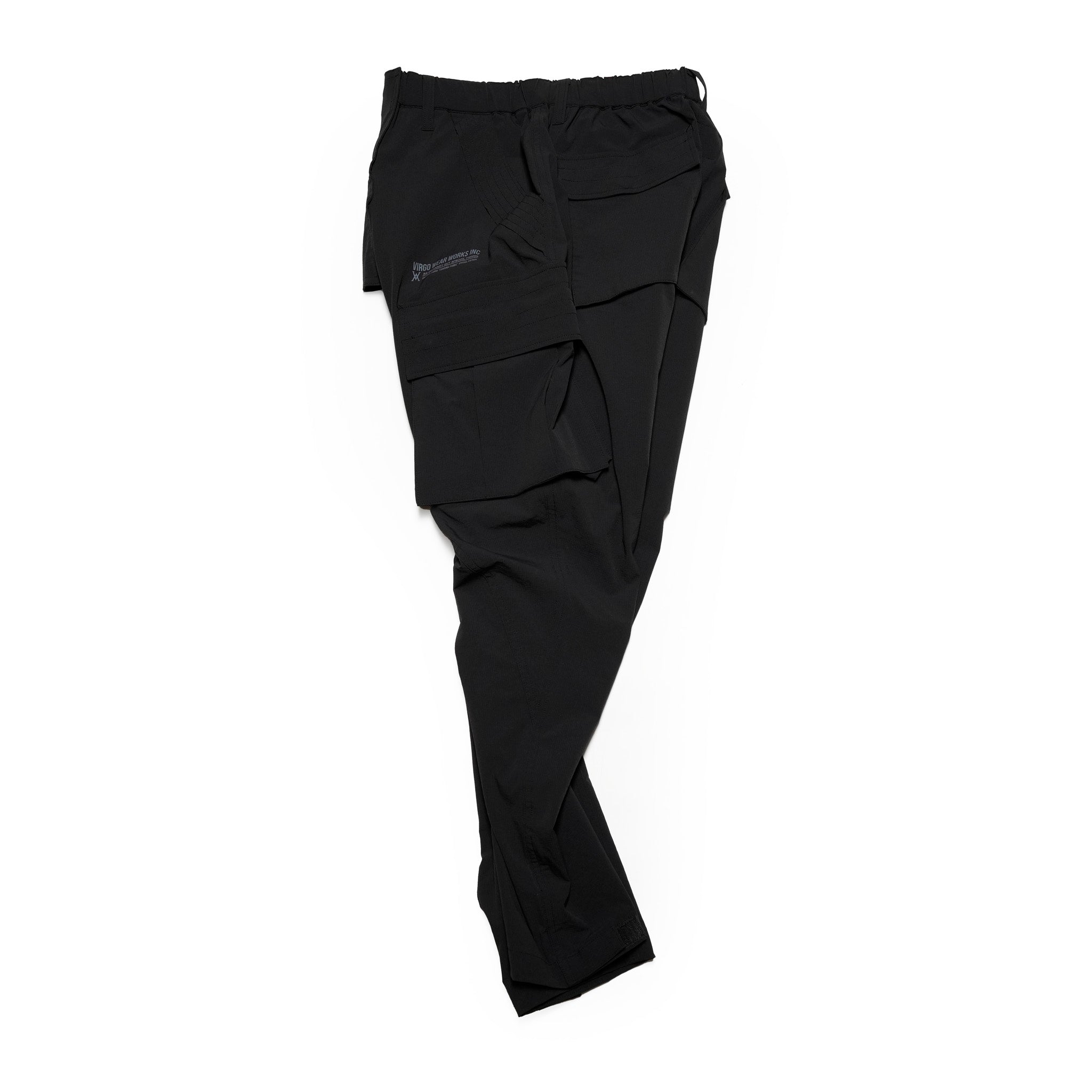 VG-PT-432_black | Grapping cargo {CORDURA} | Black【VIRGOwearworks_ヴァルゴウェアワークス】【archive】