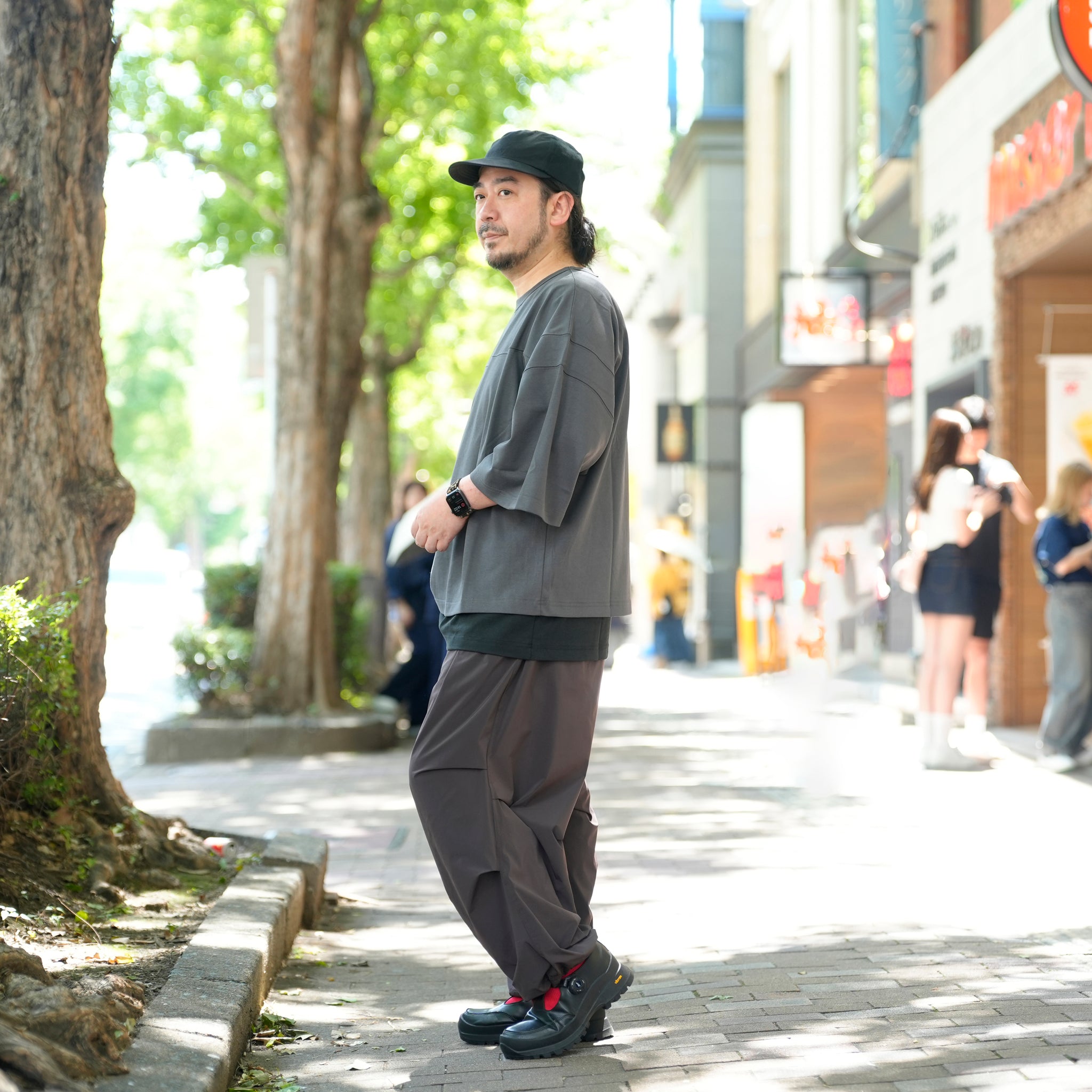 KLM25HCS1185 | ARIEL | Color:Black/Charcoal/Navy【KELEN MEN_ケレン】