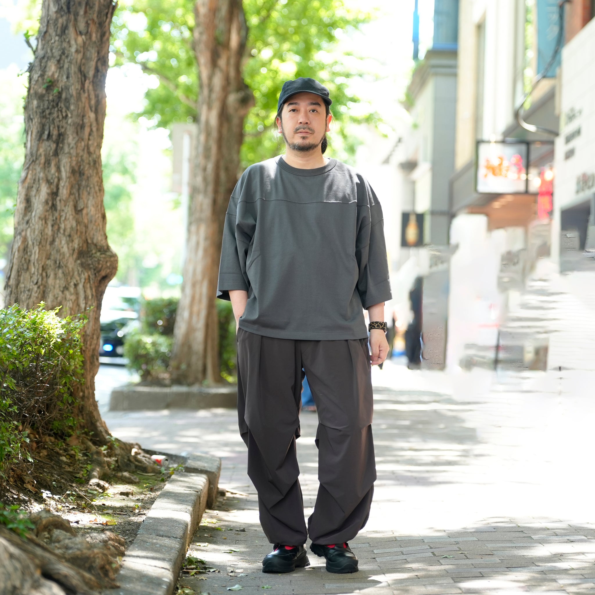 KLM25HCS1185 | ARIEL | Color:Black/Charcoal/Navy【KELEN MEN_ケレン】