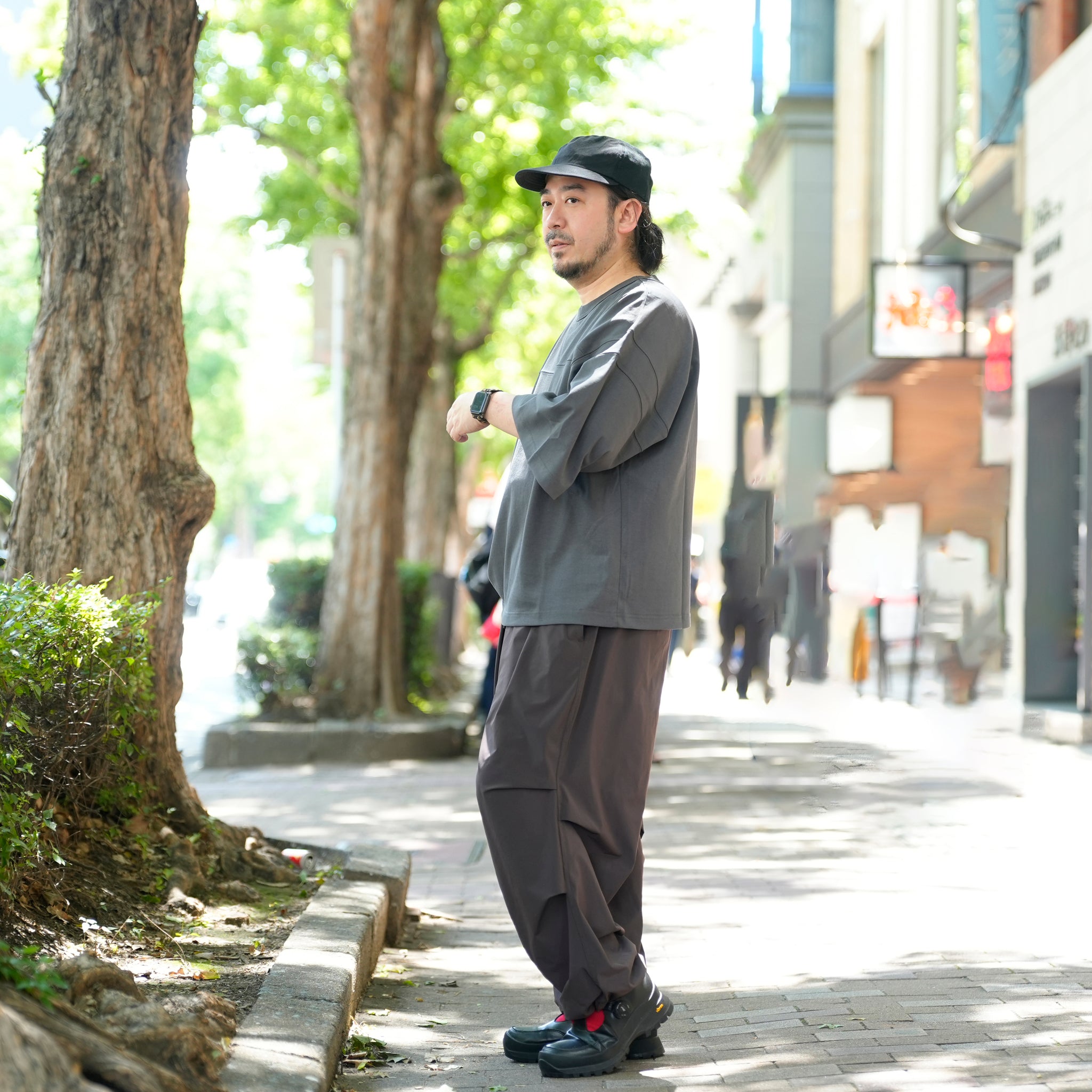 KLM25HCS1185 | ARIEL | Color:Black/Charcoal/Navy【KELEN MEN_ケレン】