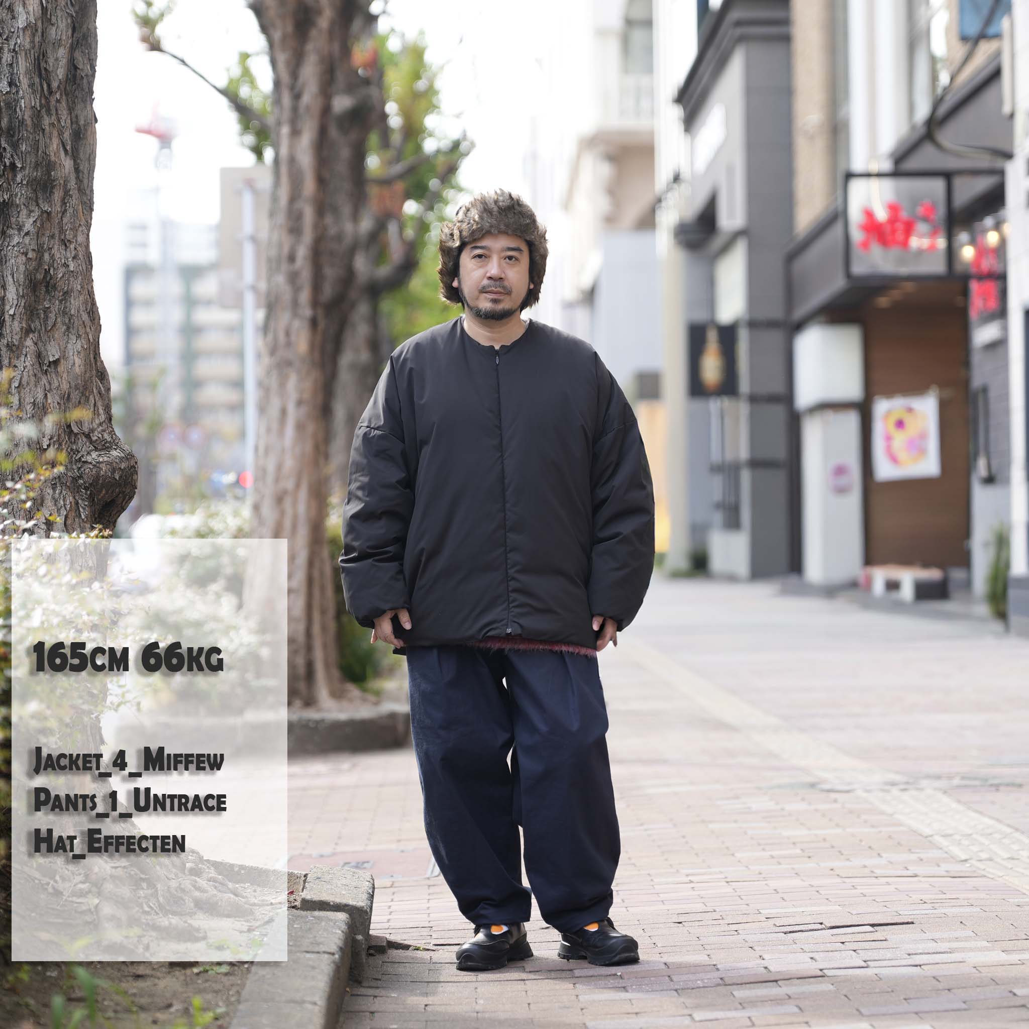 OVER DOWN JACKET | Color_Black | No_few23wjk5111_black【MIFFEW_ミフュー】