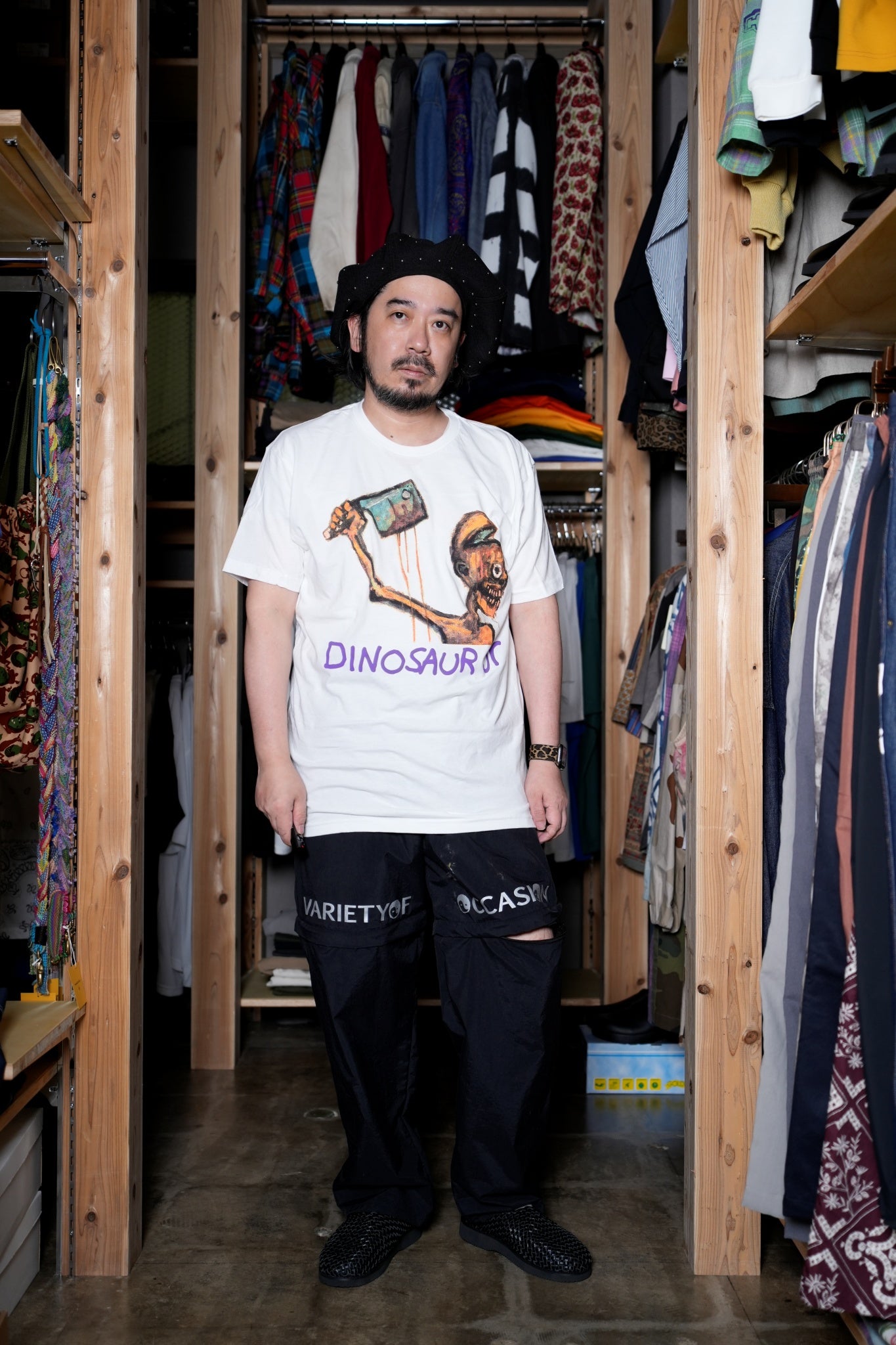 Dinosaur Jr. Start Choppin' T-shirt【Kung Fu Inc】【ネコポス選択可能】