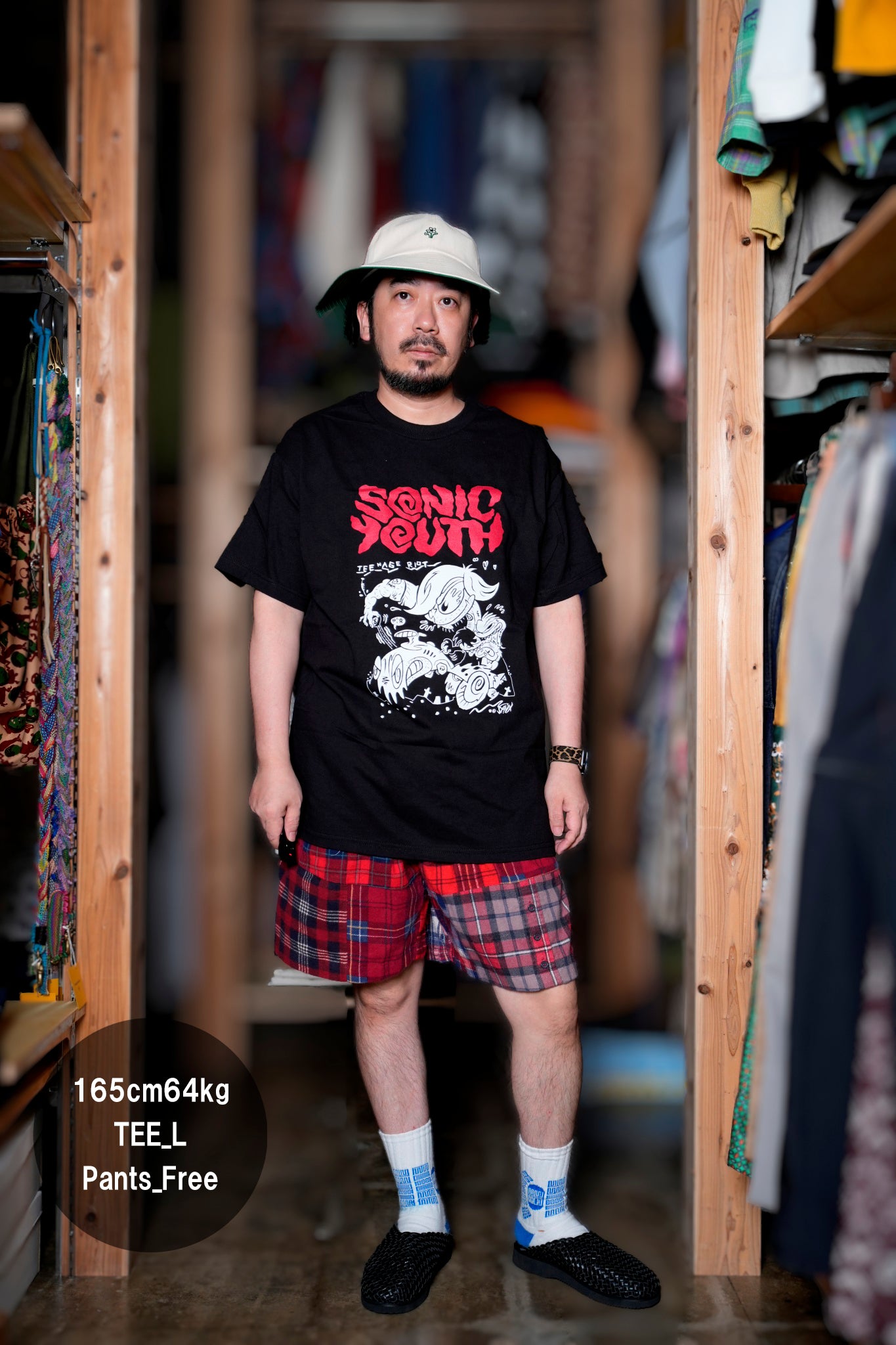 Sonic Youth Teenage Riot T-shirt (KF)【Kung Fu Inc】【archive】