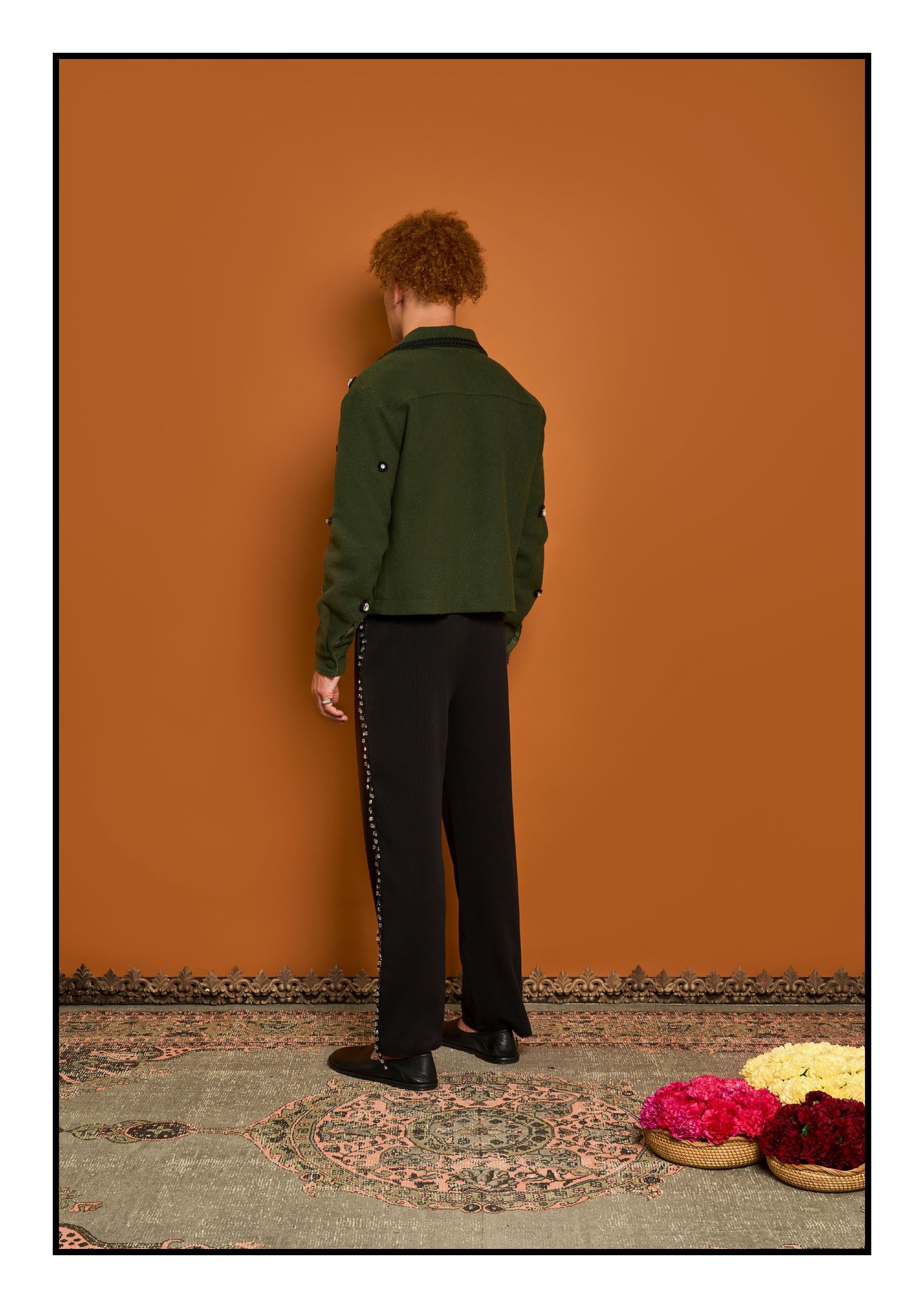 No:28SM02JKM028GRN | Name:Reya Embellished Jacket | Color:Green【SISTER JANE_シスタージェーン】