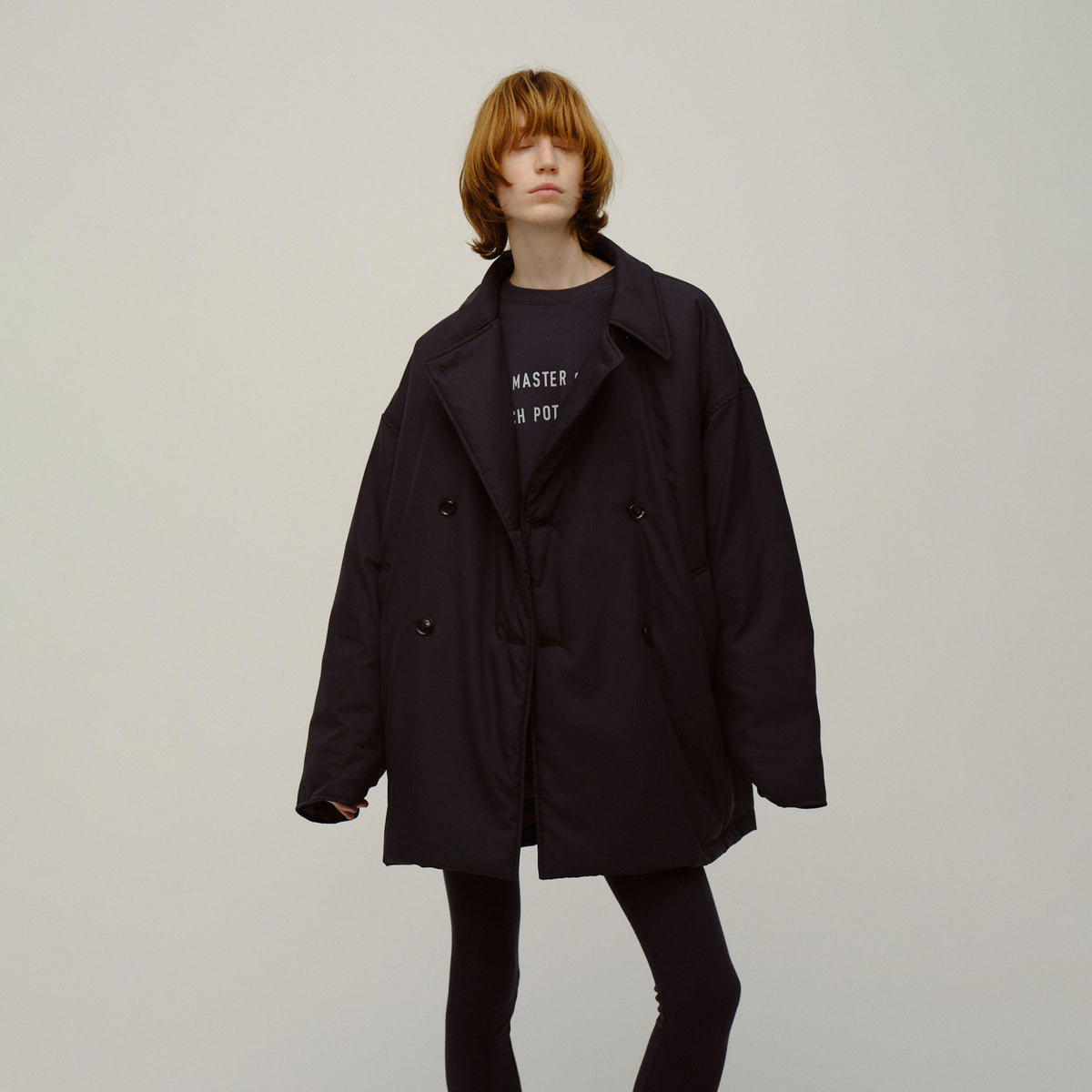 PEA DOWN COAT – Black | MIFFEW
