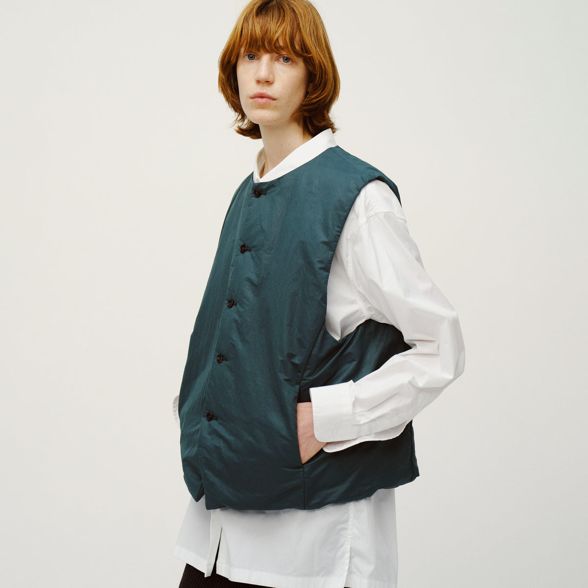 DOWN GILET – Green | MIFFEW