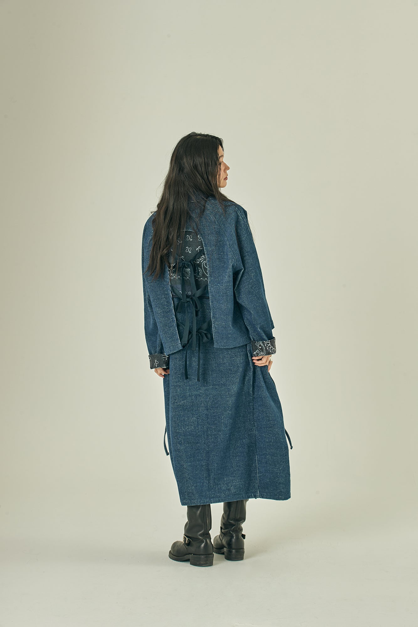 G63105B_IN | THREE TIES WORK SHORT JACKET B type-IN【GORT_ゴート】【archive】