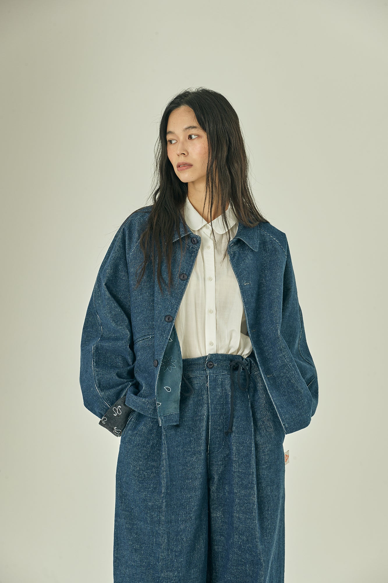 G63105B_IN | THREE TIES WORK SHORT JACKET B type-IN【GORT_ゴート】【archive】