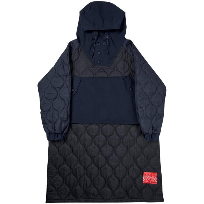 G53203_NV | PADDING LONG ANORAK-NV | Color:Navy【GORT_ゴート】【archive】