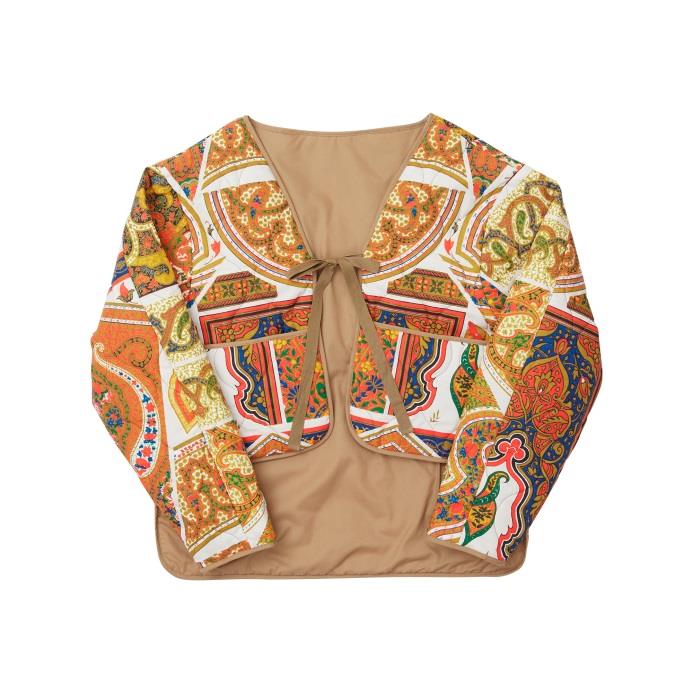 G43106_BG | ORIENTAL FLIGHT LINER JACKET-BG | Color:Beige【GORT_ゴート】