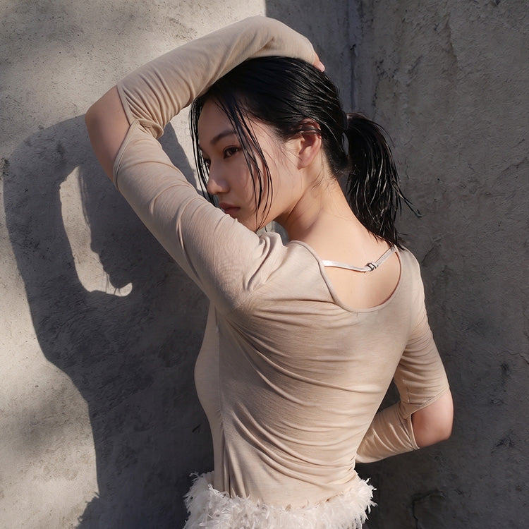 Seivson Austrian TENCEL™ Cotton Camisole Top - KHAKI | SEIVSON
