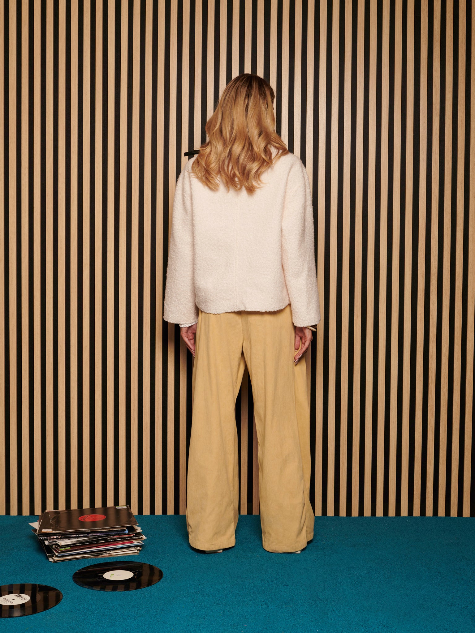 Jules Quilted Jacket | Color_Ivory | No_32GH02JKG132IVO_IVORY【GHOSPELL_ゴスペル】