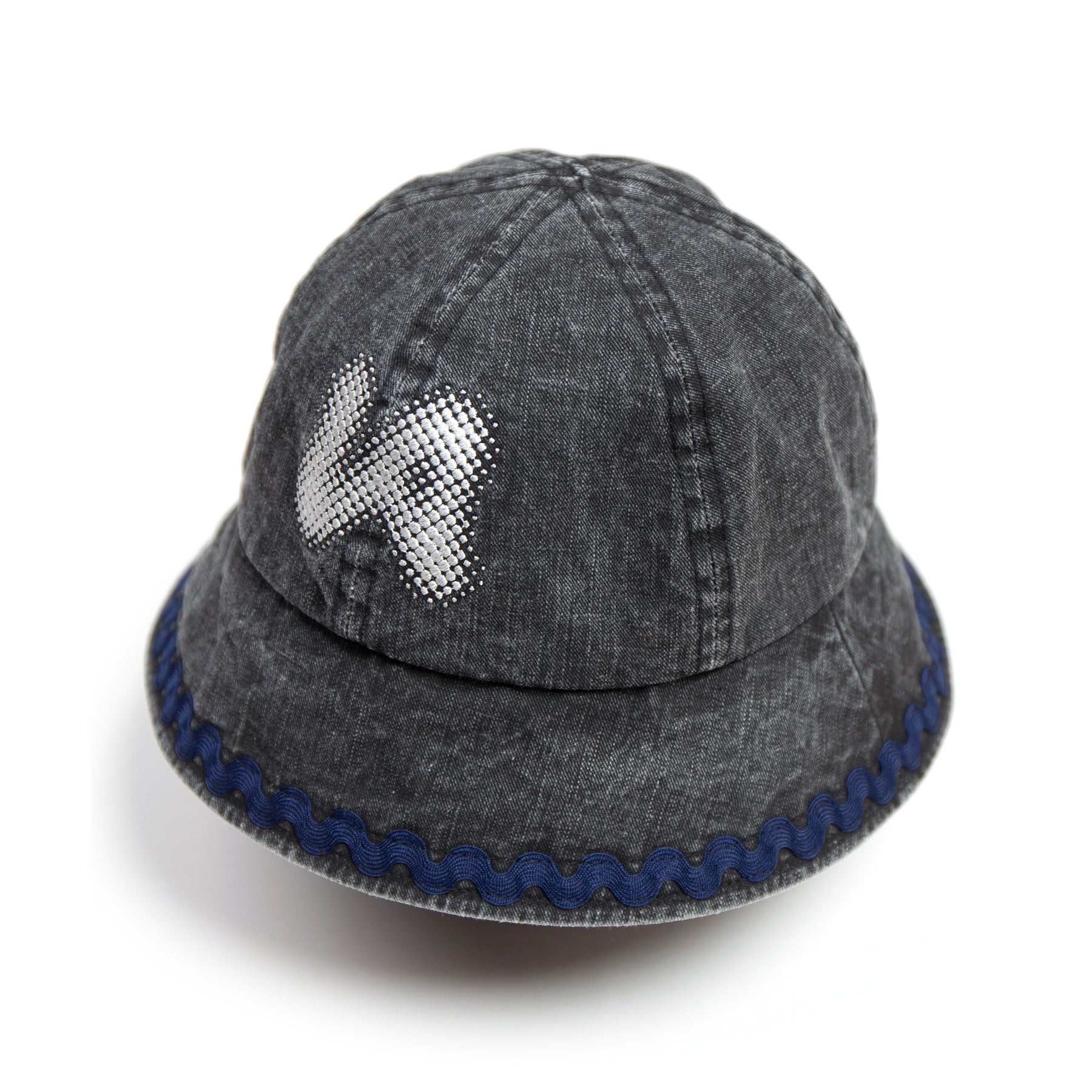 Logo Metro Hat | Color_Indigo / Black | No_ia-25-128【INDIETRO ASSOCIATION_インディエトロアソシエーション】