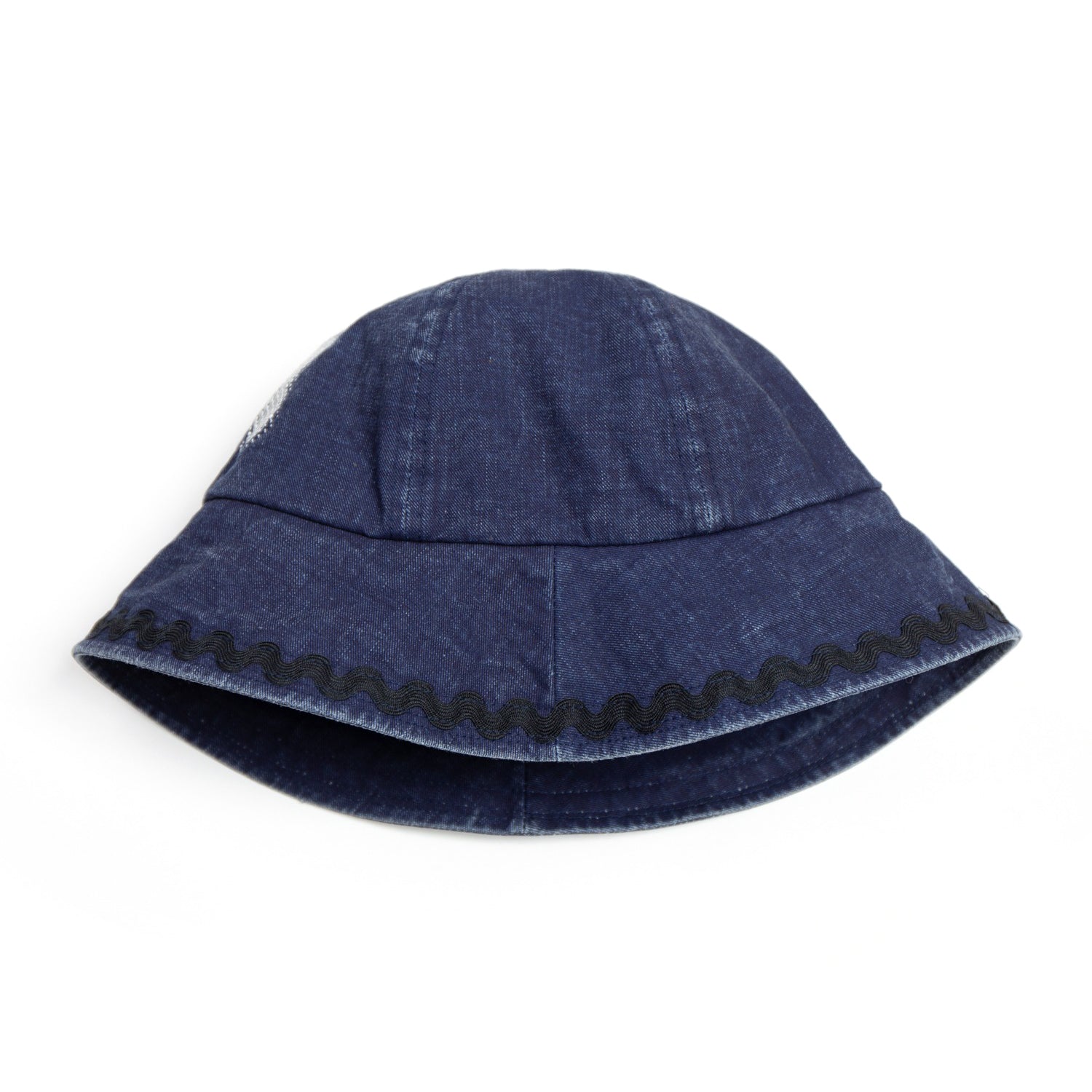 Logo Metro Hat | Color_Indigo / Black | No_ia-25-128【INDIETRO ASSOCIATION_インディエトロアソシエーション】