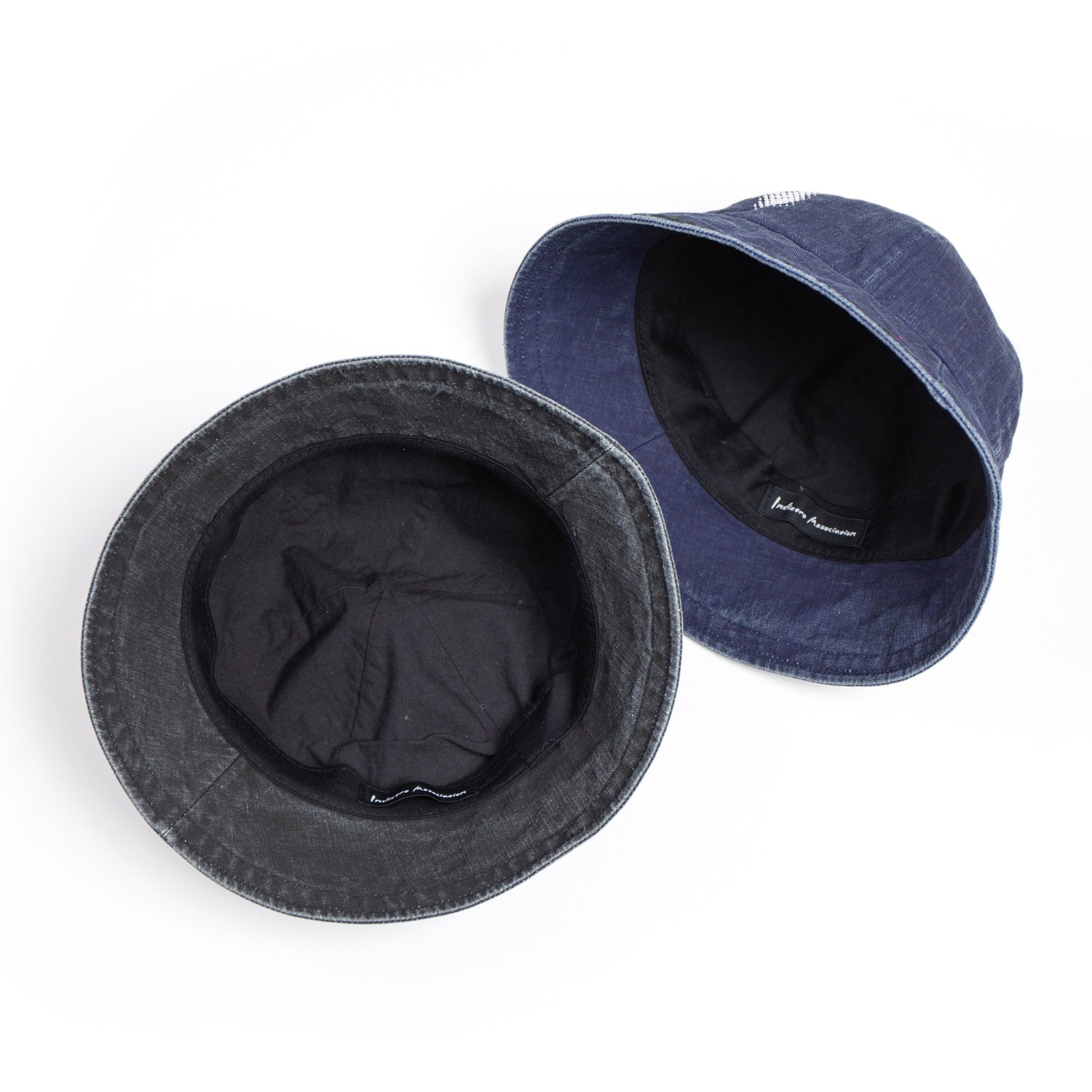 Logo Metro Hat | Color_Indigo / Black | No_ia-25-128【INDIETRO ASSOCIATION_インディエトロアソシエーション】【入荷予定アイテム・入荷連絡可能】