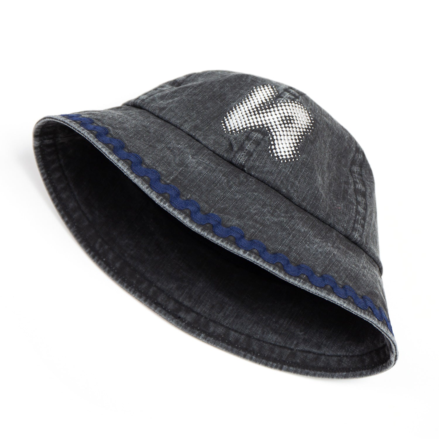 Logo Metro Hat | Color_Indigo / Black | No_ia-25-128【INDIETRO ASSOCIATION_インディエトロアソシエーション】