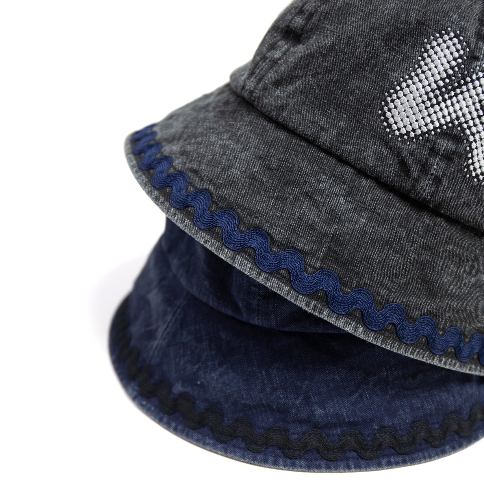 Logo Metro Hat | Color_Indigo / Black | No_ia-25-128【INDIETRO ASSOCIATION_インディエトロアソシエーション】【入荷予定アイテム・入荷連絡可能】