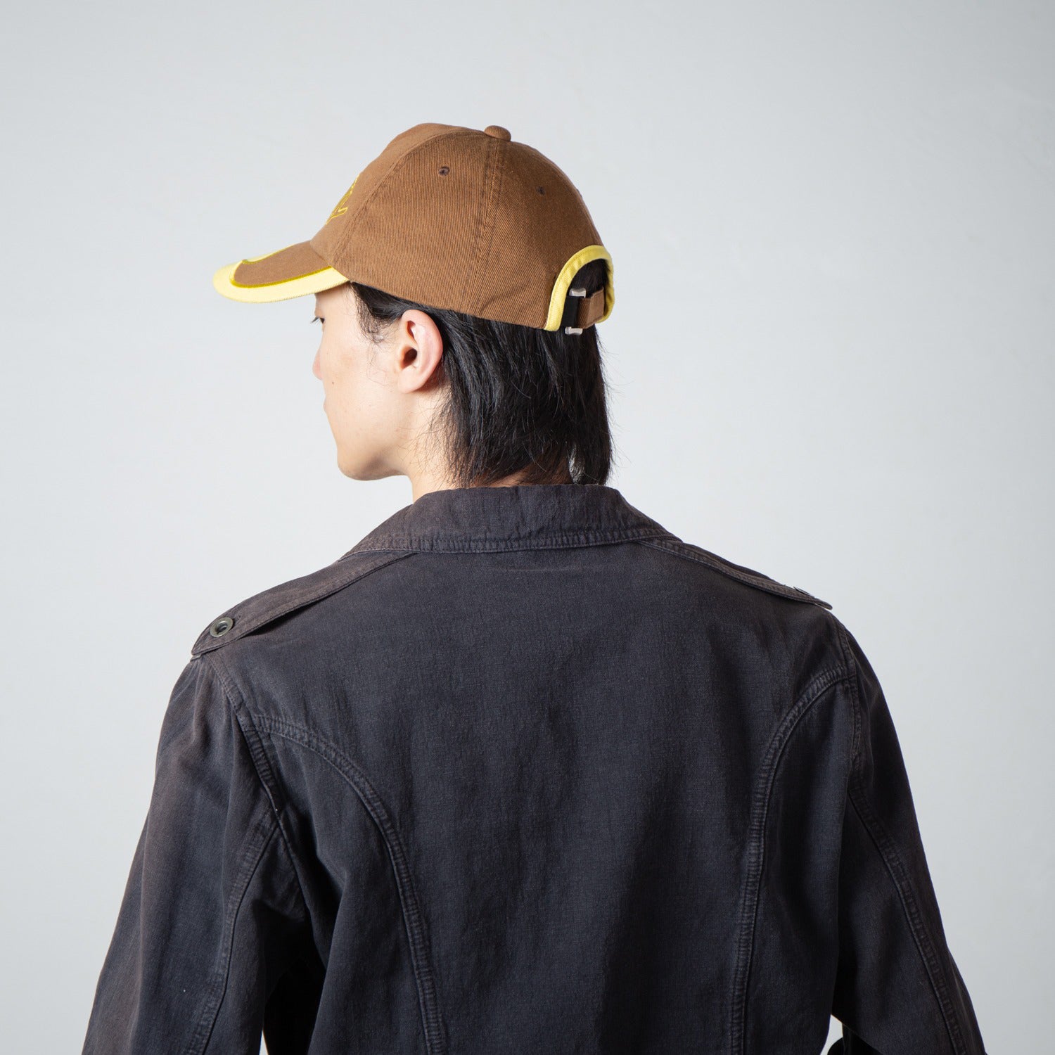 Logo Cap | Color_Brown | No_IA-26-142_Brown【INDIETRO ASSOCIATION_インディエトロアソシエーション】