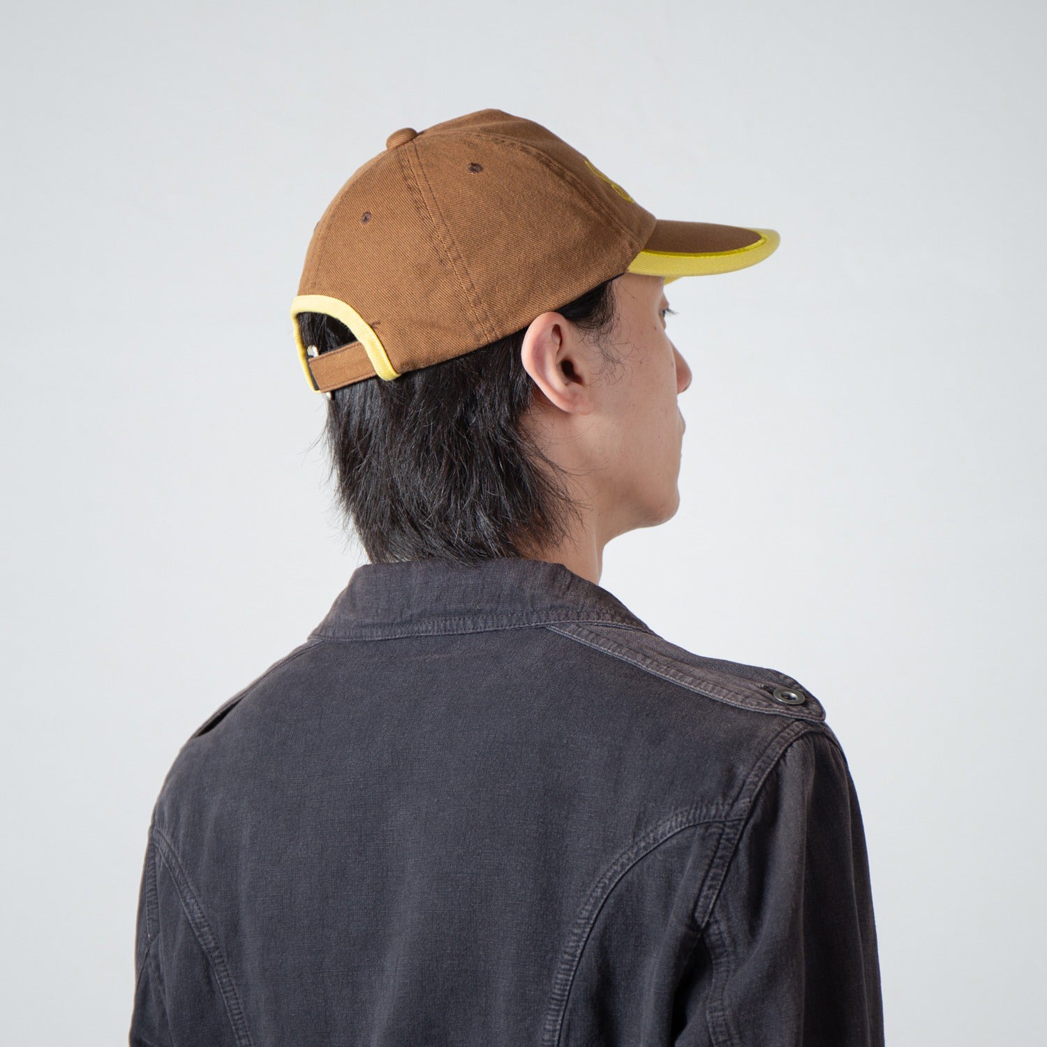 Logo Cap | Color_Brown | No_IA-26-142_Brown【INDIETRO ASSOCIATION_インディエトロアソシエーション】