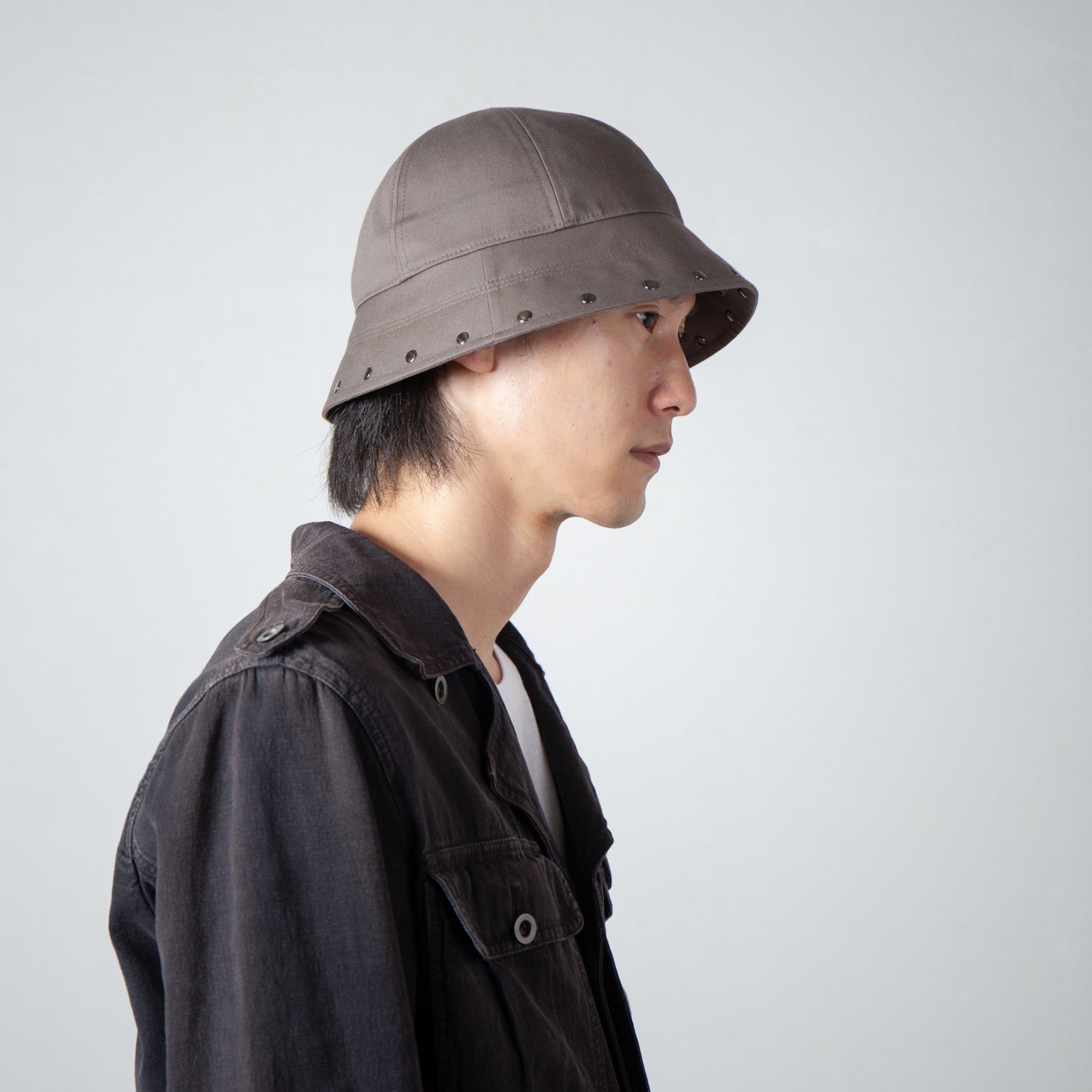 Peace Sailor Hat | Color_Grayge | No_IA-26-144 _Grayge【INDIETRO ASSOCIATION_インディエトロアソシエーション】【入荷予定アイテム・入荷連絡可能】