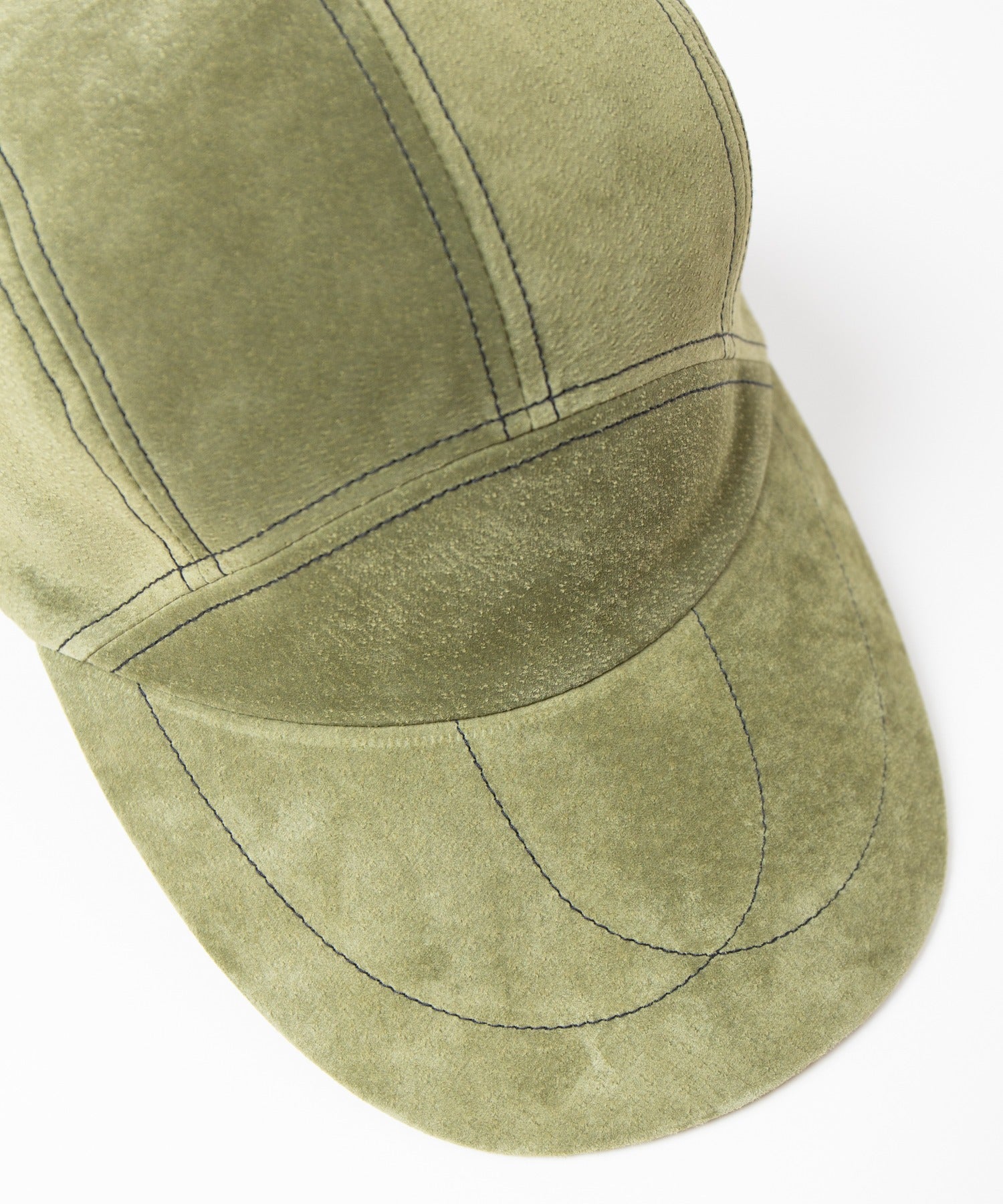 Leather Jet Cap – Olive | INDIETRO ASSOCIATION | 入荷予定アイテム