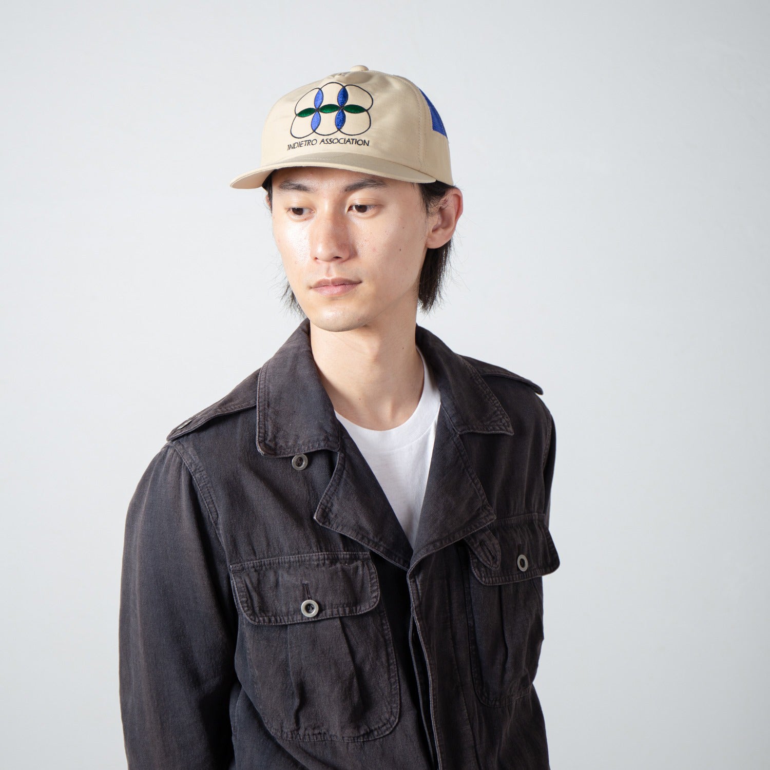 Tracker Cap – Beige | INDIETRO ASSOCIATION