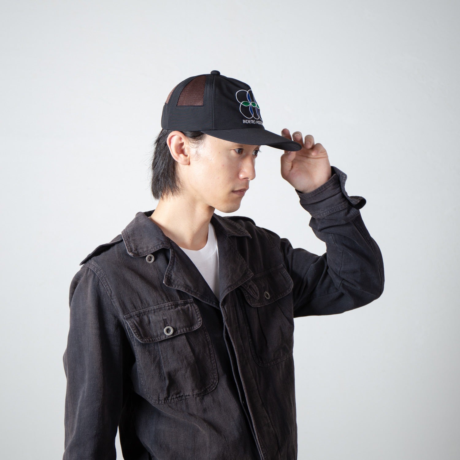 Tracker Cap – Black | INDIETRO ASSOCIATION