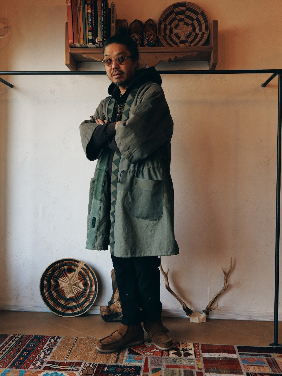 RJ2456003_01-ARMY | ZEN BARBARIAN COAT – 01-Army_D | NASNGWAM
