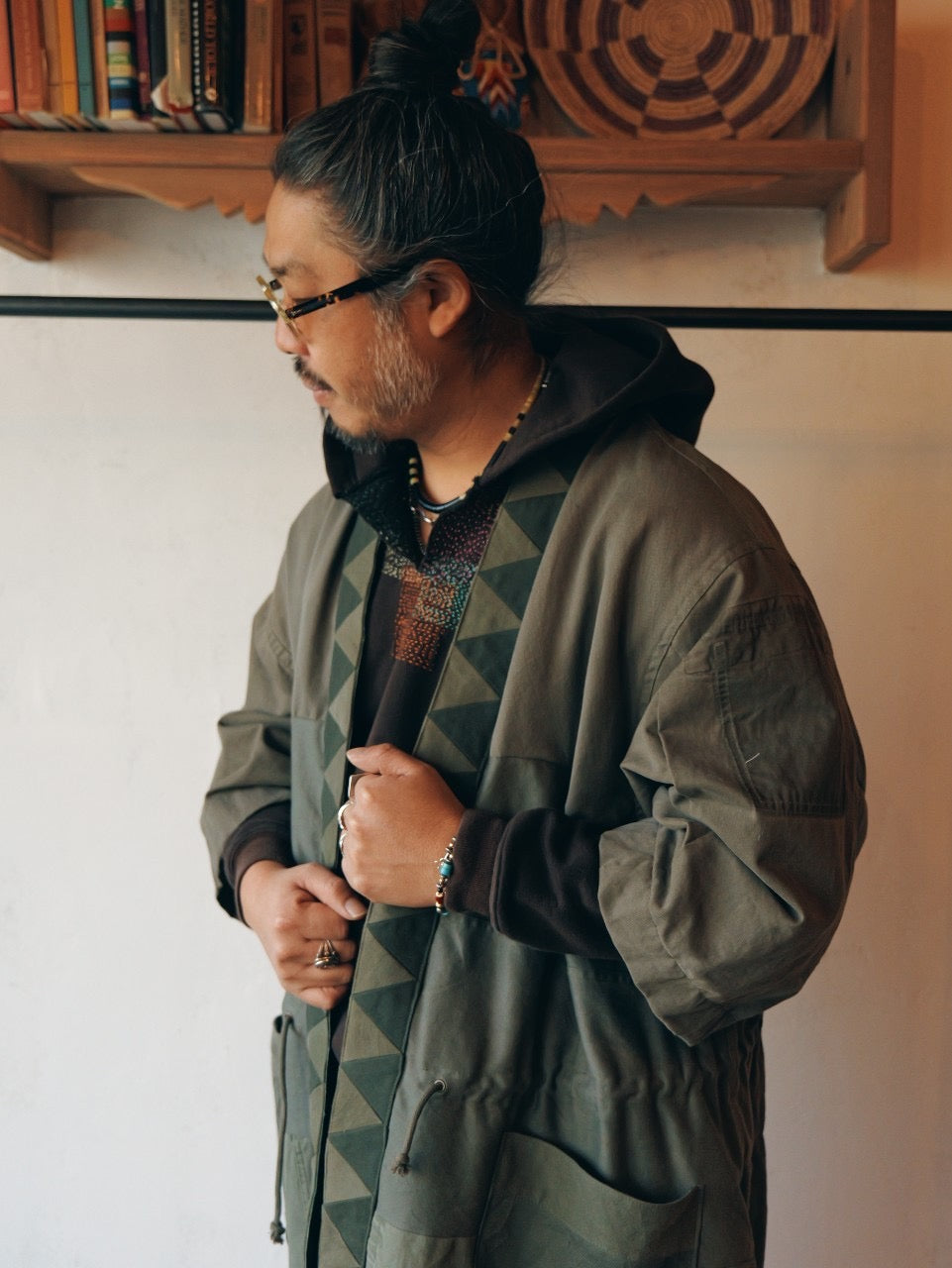 RJ2456003_01-ARMY | ZEN BARBARIAN COAT – 01-Army_D | NASNGWAM