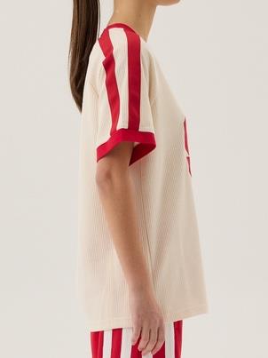 CHILLI 99 WAFFLE TEE – Coconut | ARAMINTA JAMES