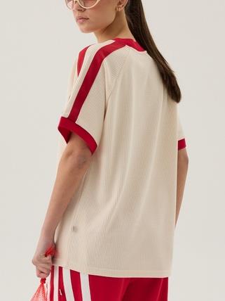 CHILLI 99 WAFFLE TEE – Coconut | ARAMINTA JAMES
