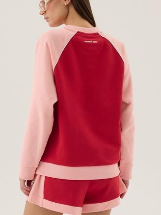 CHILLI SWEATSHIRT – Poppy Red | ARAMINTA JAMES