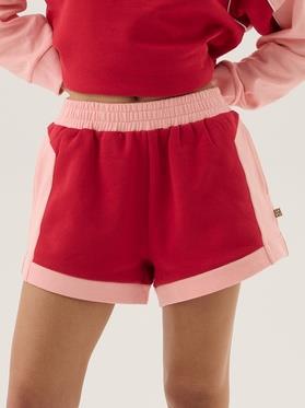 RETRO TRACK SHORT – Poppy Red | ARAMINTA JAMES