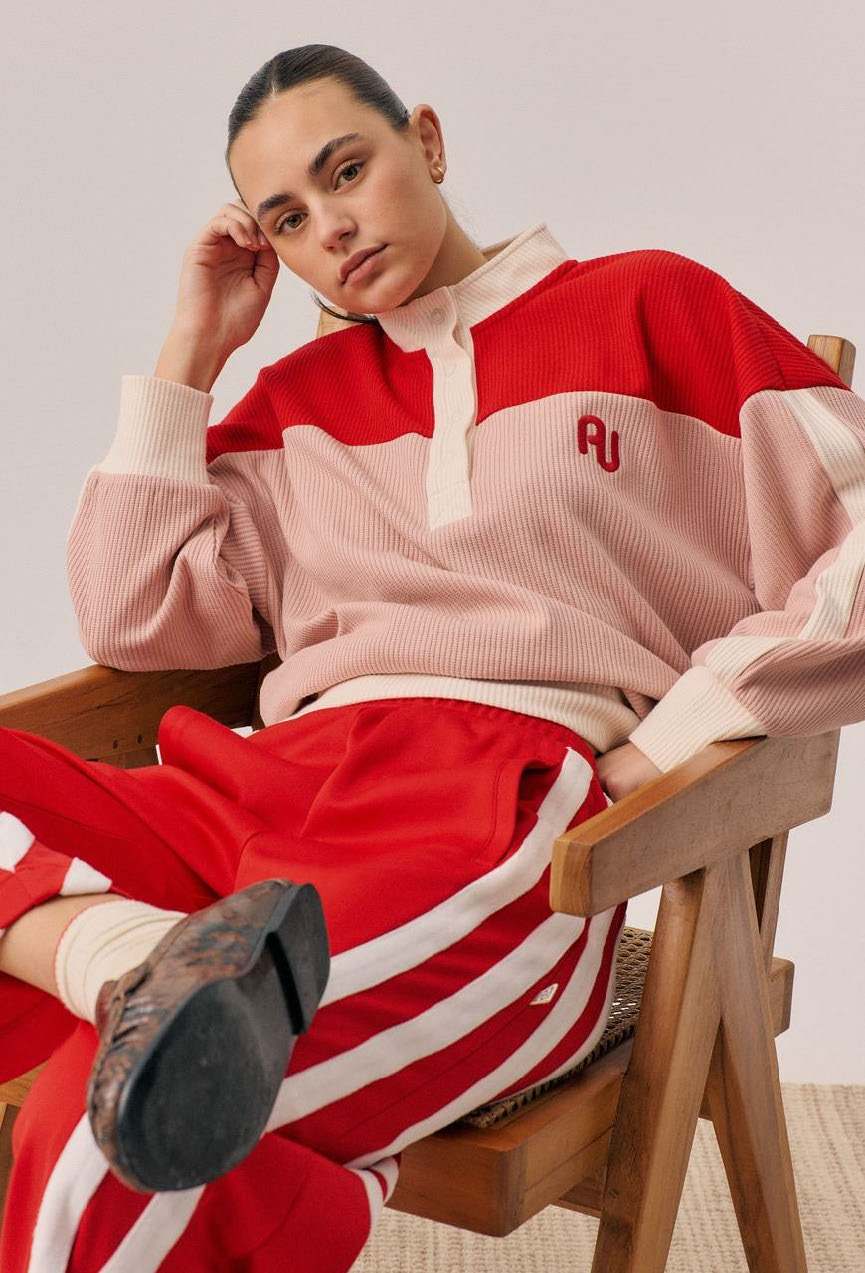 1996 TRACKSIDE PANT – Poppy Red | ARAMINTA JAMES