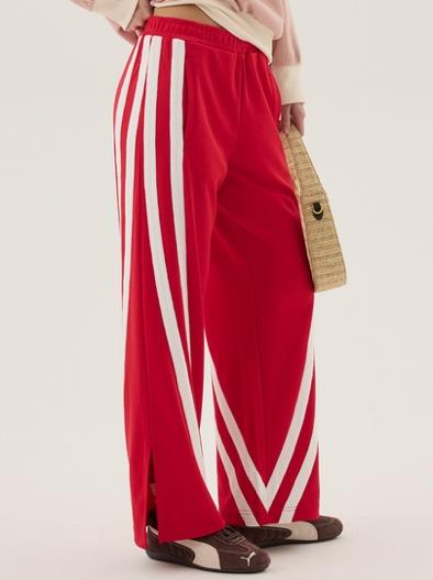 1996 TRACKSIDE PANT – Poppy Red | ARAMINTA JAMES