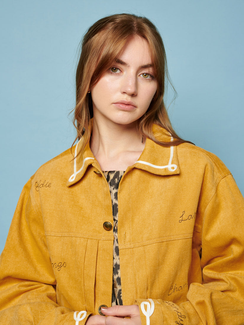 Friends Embroidery Jacket | SISTER JANE MAN