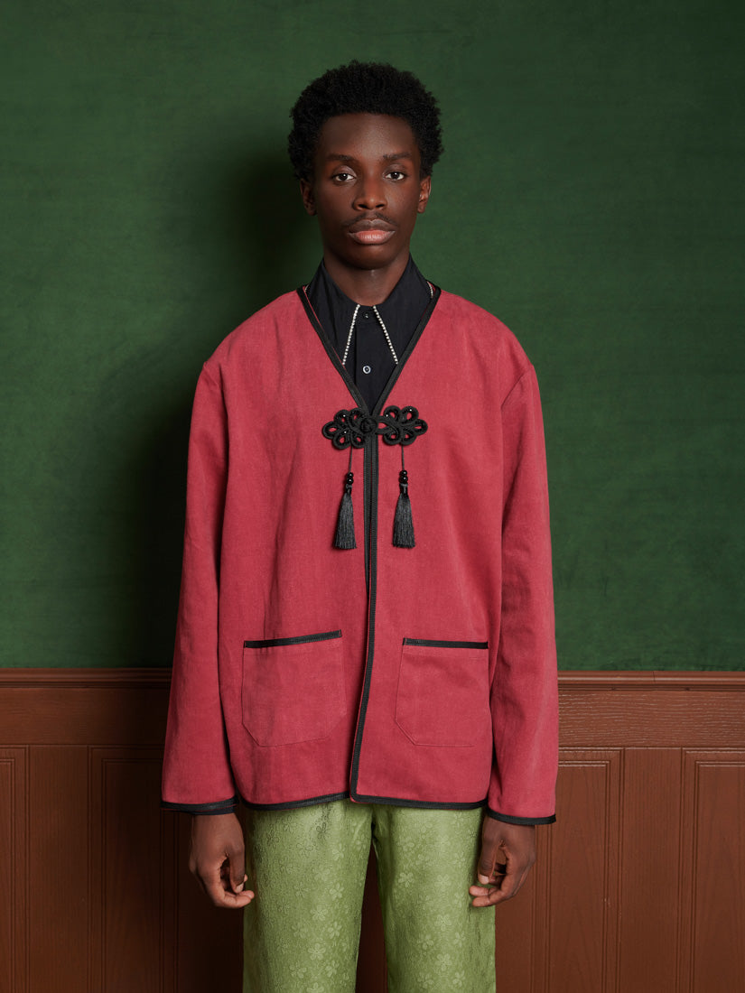 31SM00JKM049RED | Leroy Jacket | Color:Red【SISTER JANE_シスタージェーン】【archive】