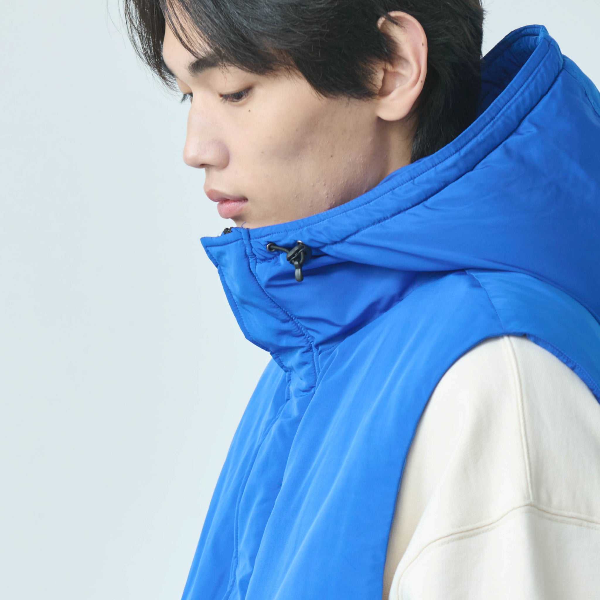 HYATT PUFF VEST – Blue | KELEN MEN