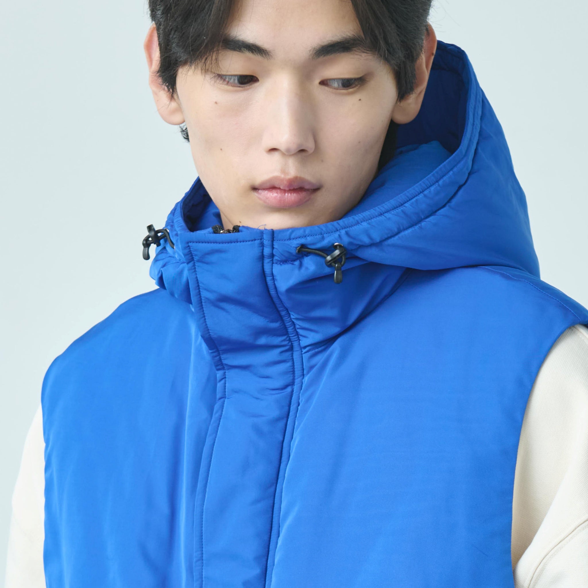 HYATT PUFF VEST – Blue | KELEN MEN