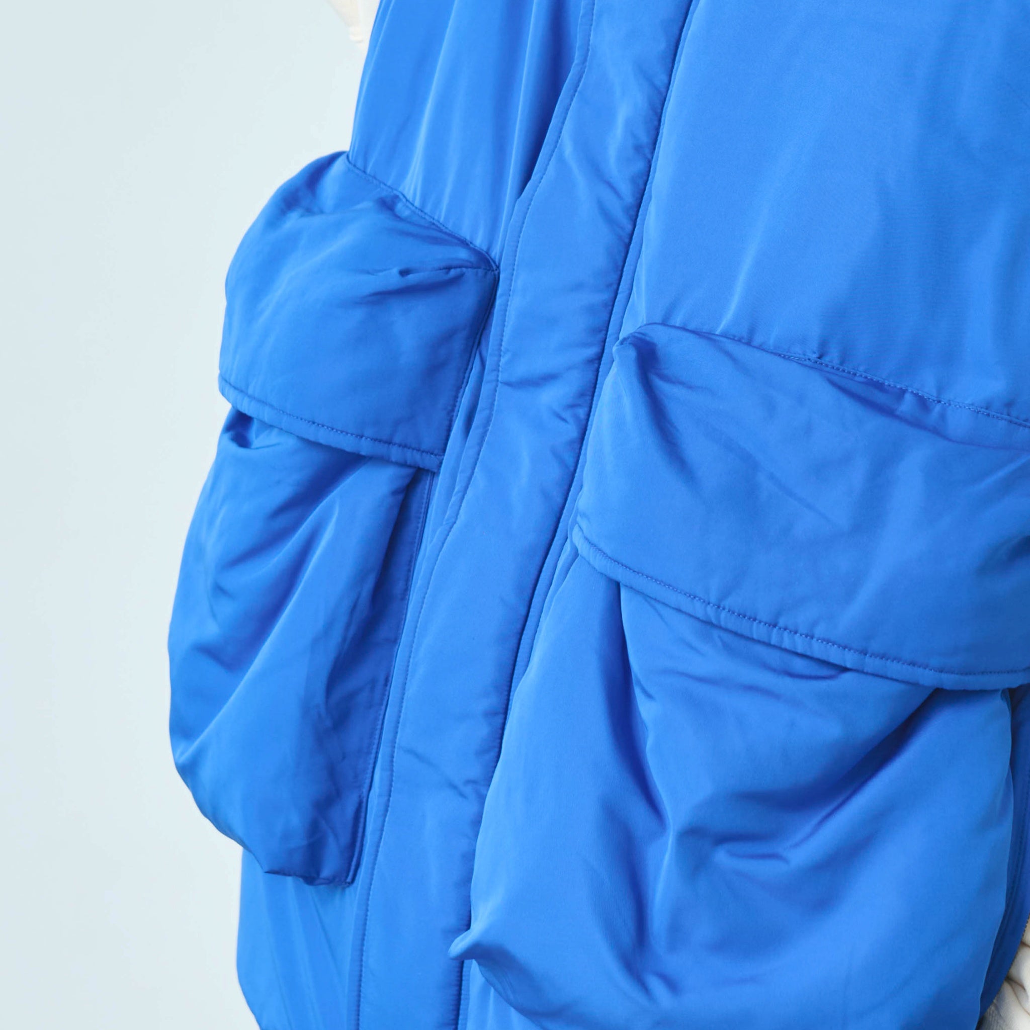 HYATT PUFF VEST – Blue | KELEN MEN